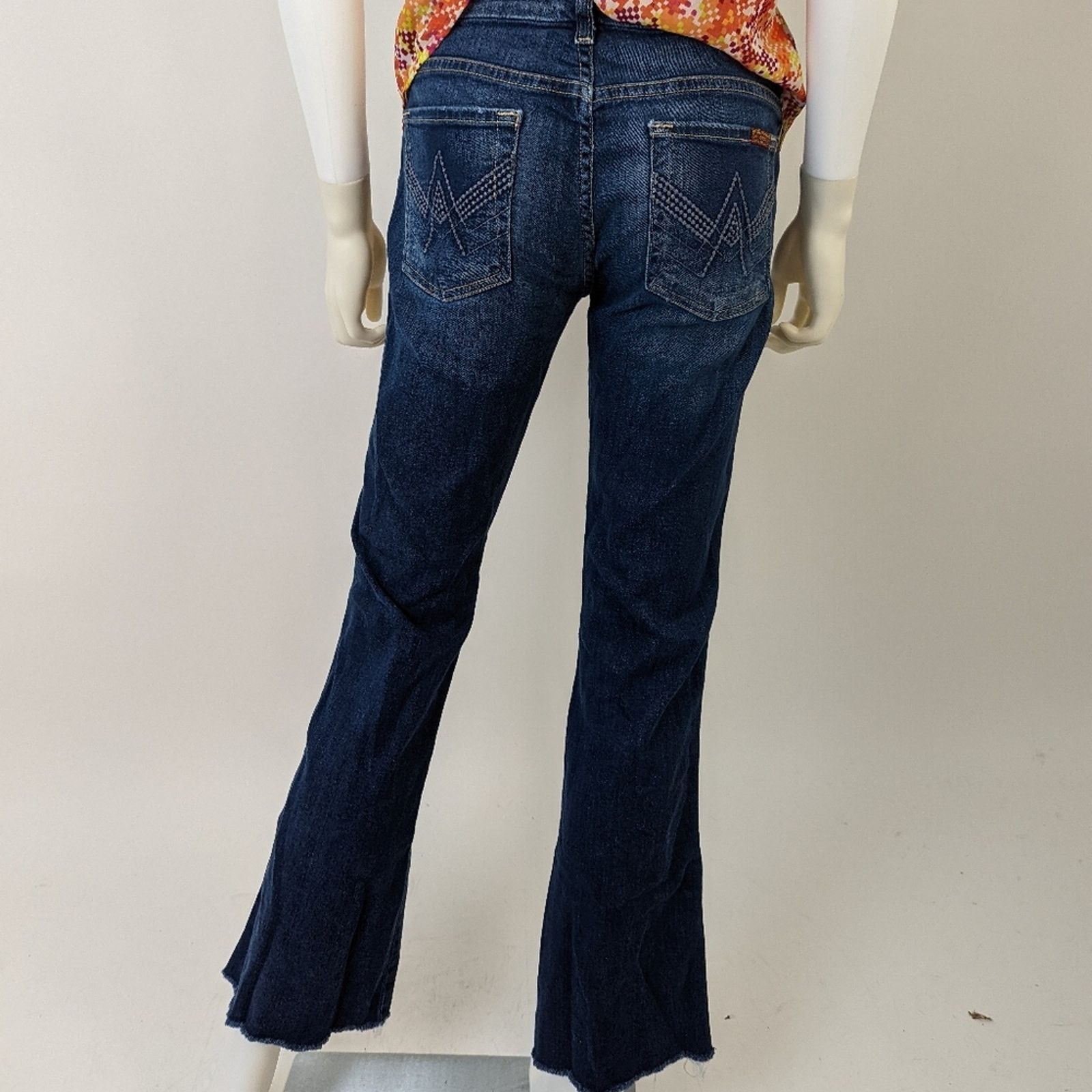 7 For All Mankind 7 For All Mankind Flare Jeans 28 Size 28" / US 6 / IT 42 - 6 Thumbnail