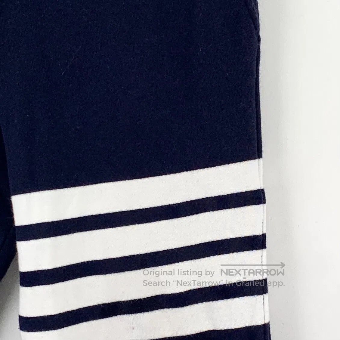 Thom Browne Thom Browne size M Blue classic four-stripe cotton drawstr Size US 38 / EU 54 - 4 Thumbnail
