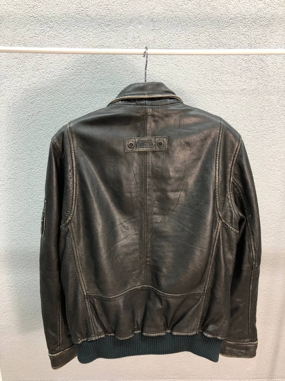 Camel Camel Active leather mens Jacket 50 / Large Size US L / EU 52-54 / 3 - 12 Thumbnail