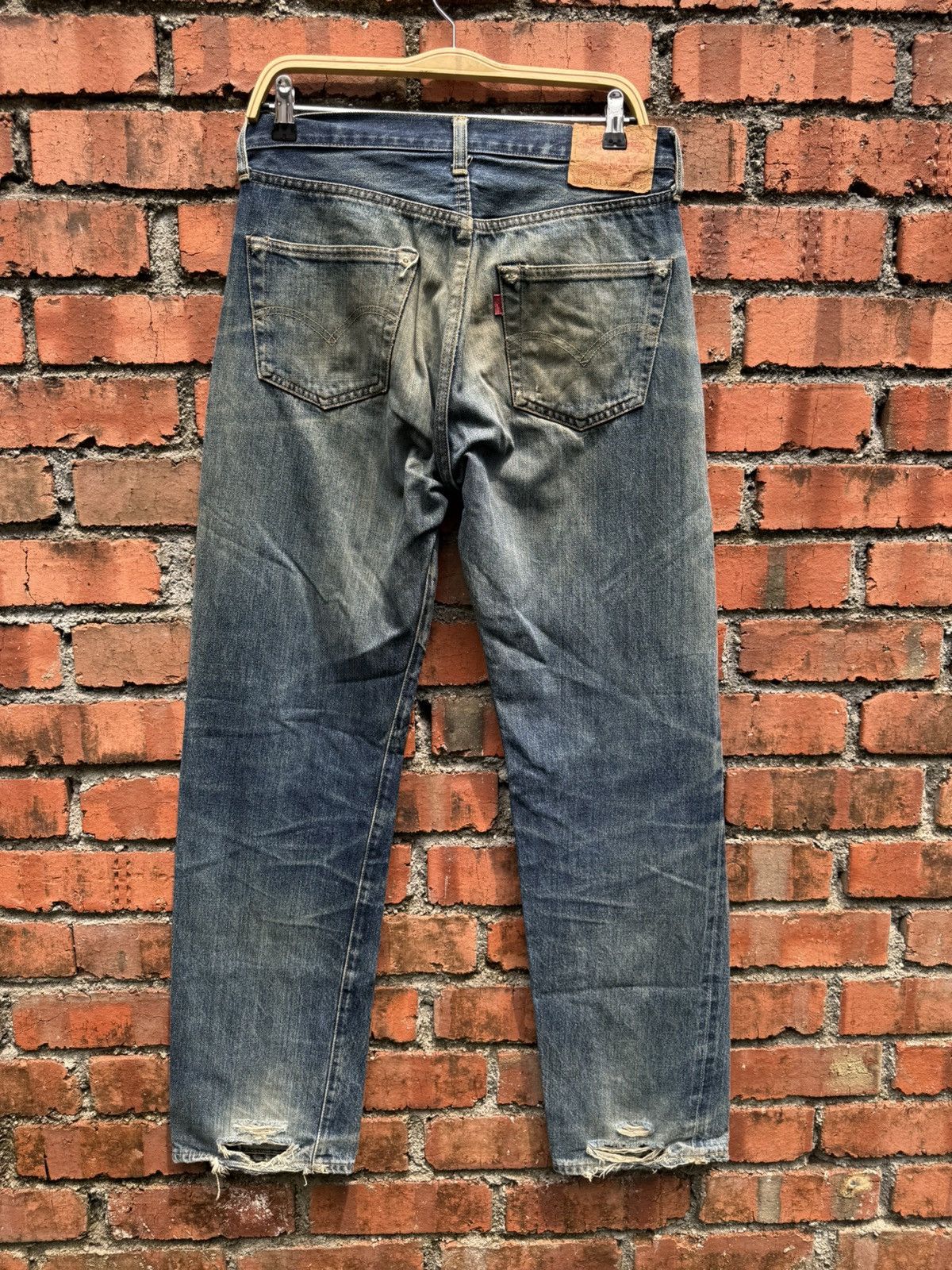Levi's Vintage Clothing W32x32.5 vintage levi’s 501xx redline distressed Size US 32 / EU 48 - 2 Thumbnail