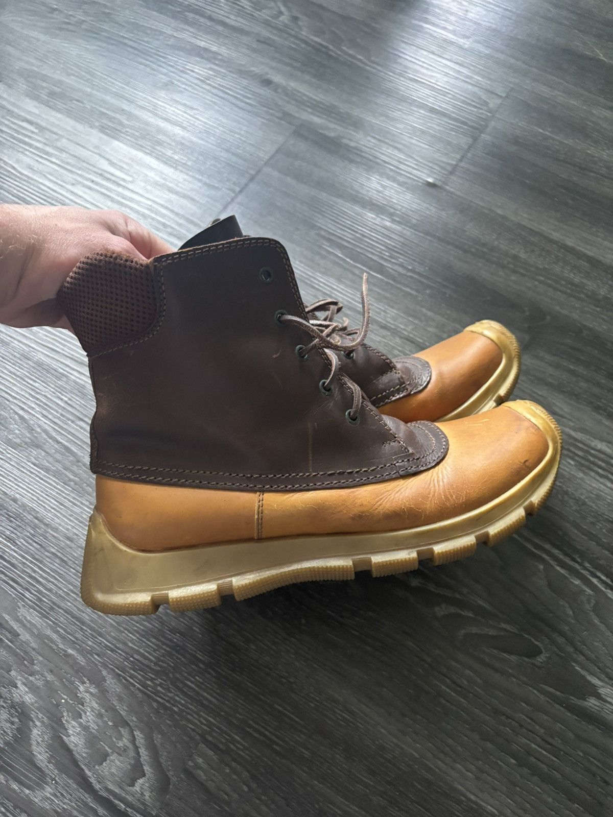 Miu Miu FW99 Duck Boots Size US 10 / EU 43 - 2 Thumbnail