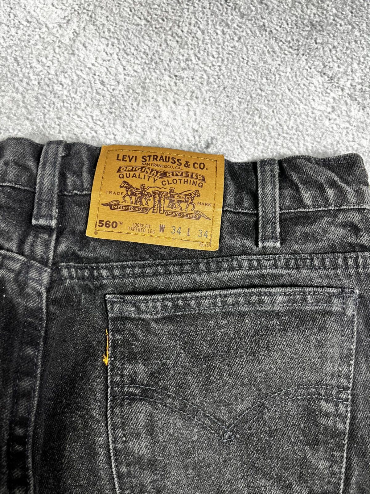 Levi's Vintage Clothing Levis denim jeans 560 size 34/34 Size US 34 / EU 50 - 9 Thumbnail