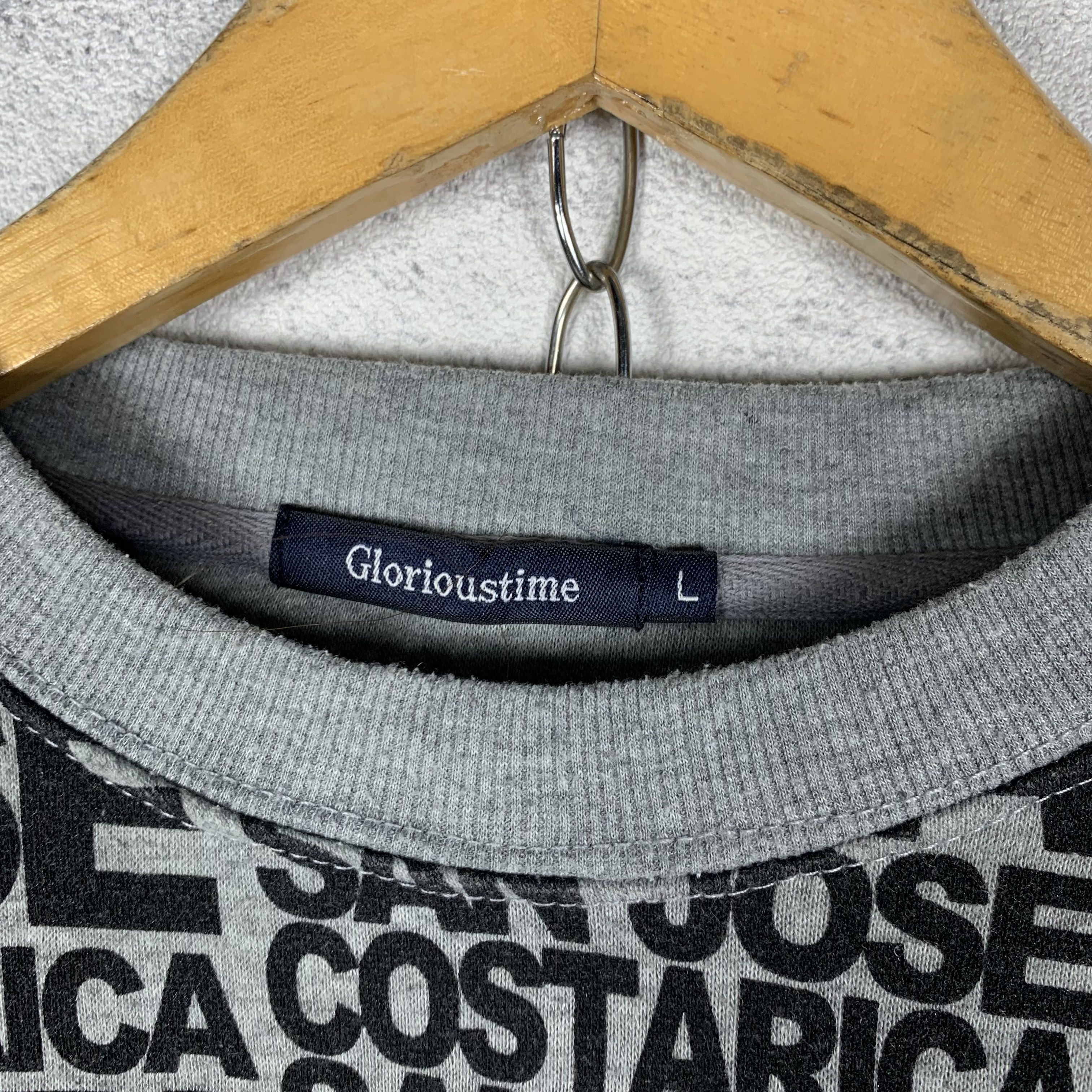Japanese Brand San Jose Costa Rica Over Print Sweatshirt Crewneck Size US L / EU 52-54 / 3 - 4 Thumbnail