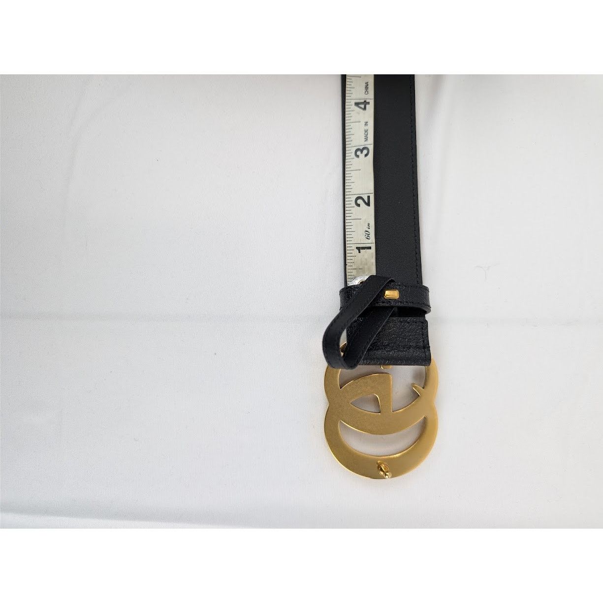 Adidas × Gucci o1rshd1 Size: 75 / M Belt W.40 GG Mar in Black Size 30 - 12 Thumbnail