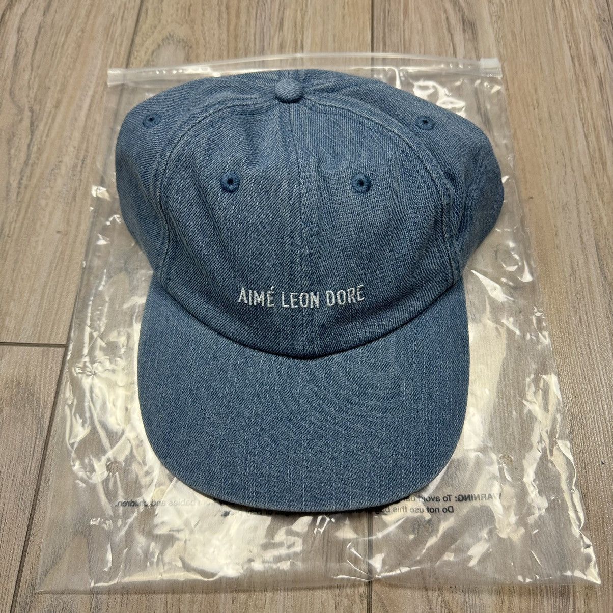 Aime Leon Dore Aimé Leon Dore ALD Core Denim Light Blue Wash Hat DS Size ONE SIZE - 6 Thumbnail