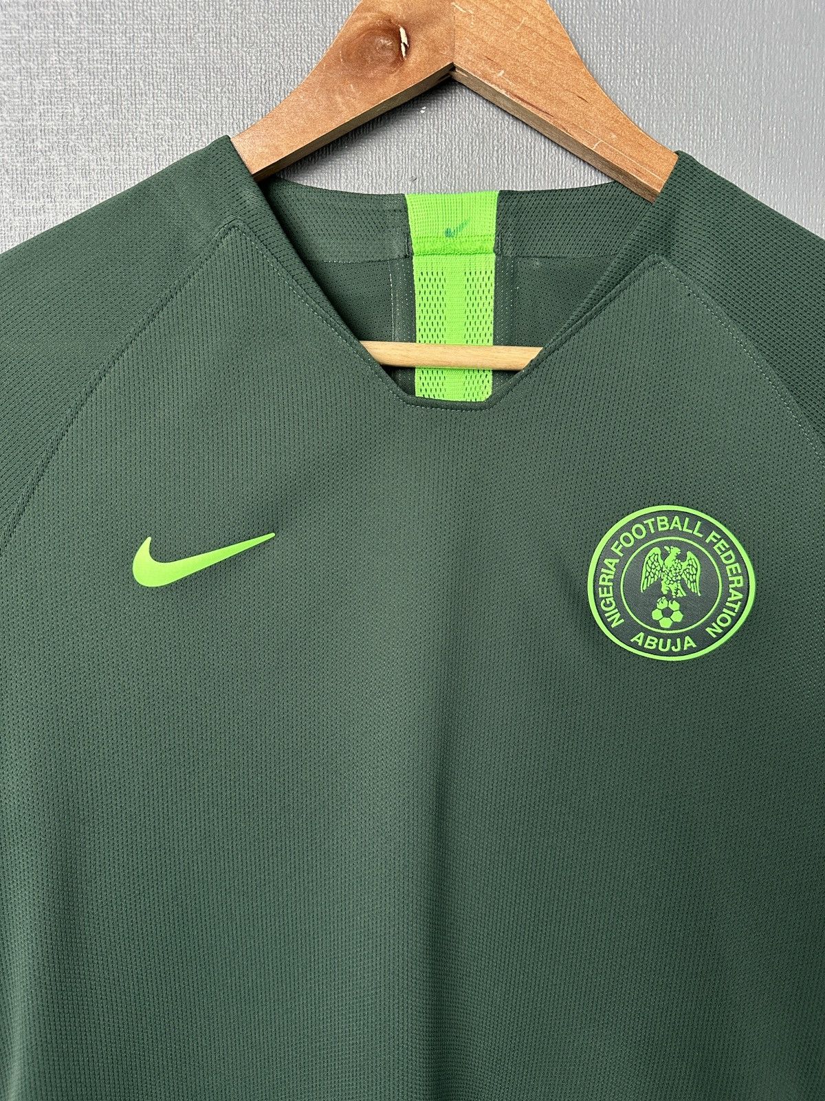 Nike NIKE Nigeria 2018 World Cup Women’s Away Soccer Jersey Shirt Size M / US 6-8 / IT 42-44 - 3 Thumbnail
