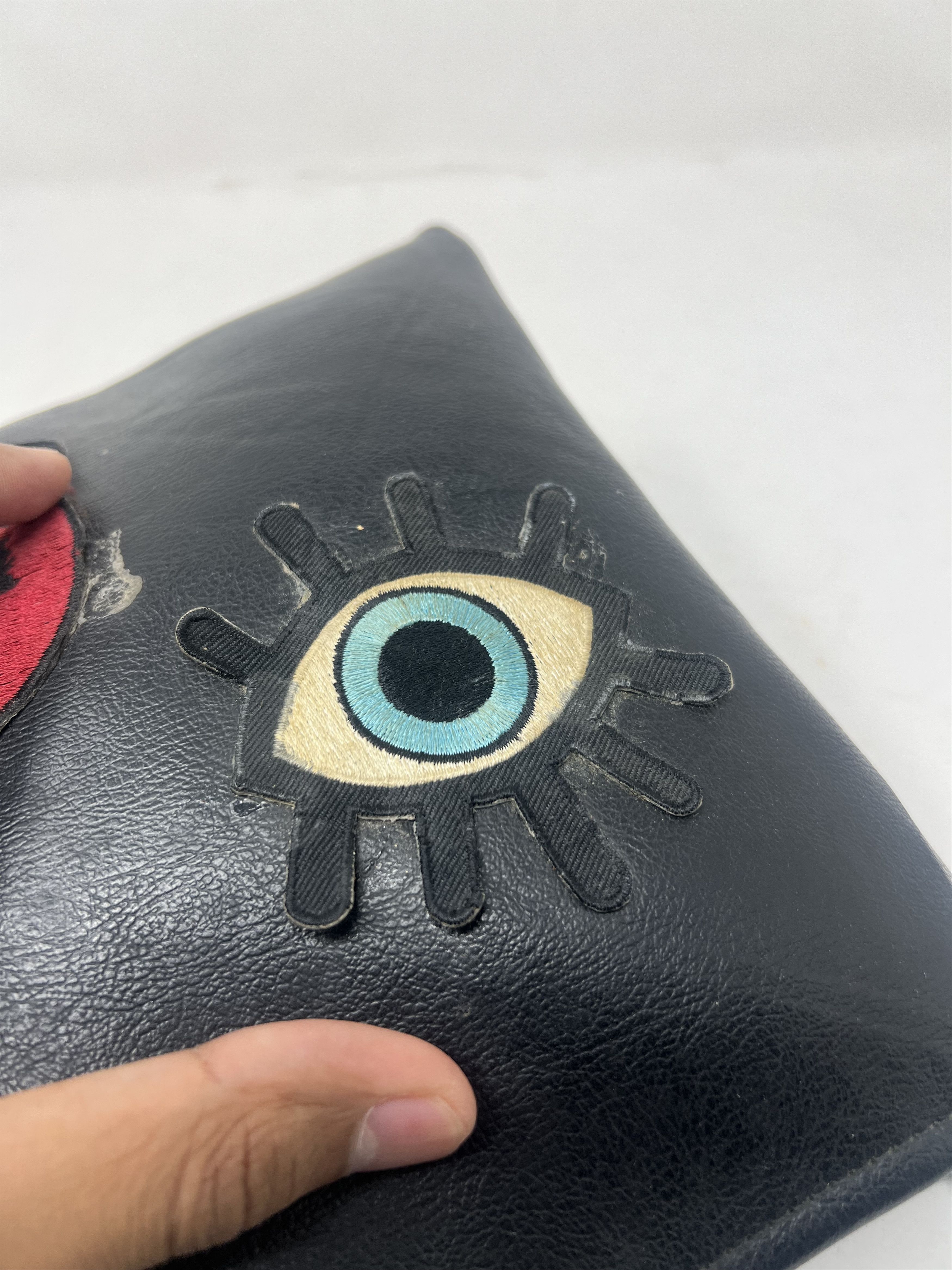 Seditionaries Leather Patches Clutch Bag Size ONE SIZE - 11 Thumbnail