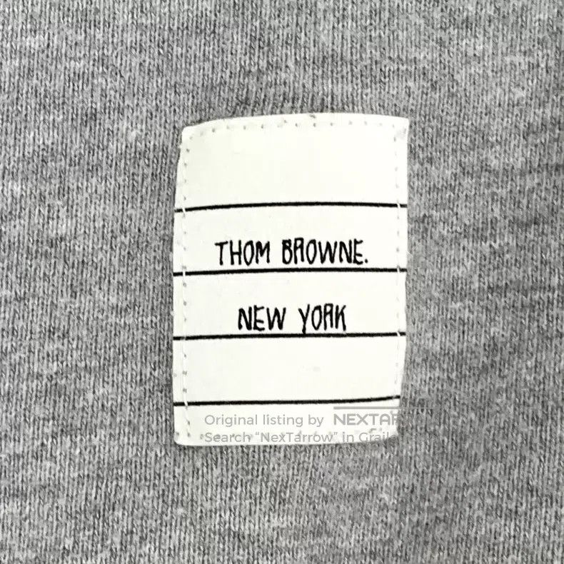 Thom Browne Thom Browne size 2 Gray classic cotton drawstring casual pa Size US 32 / EU 48 - 6 Thumbnail