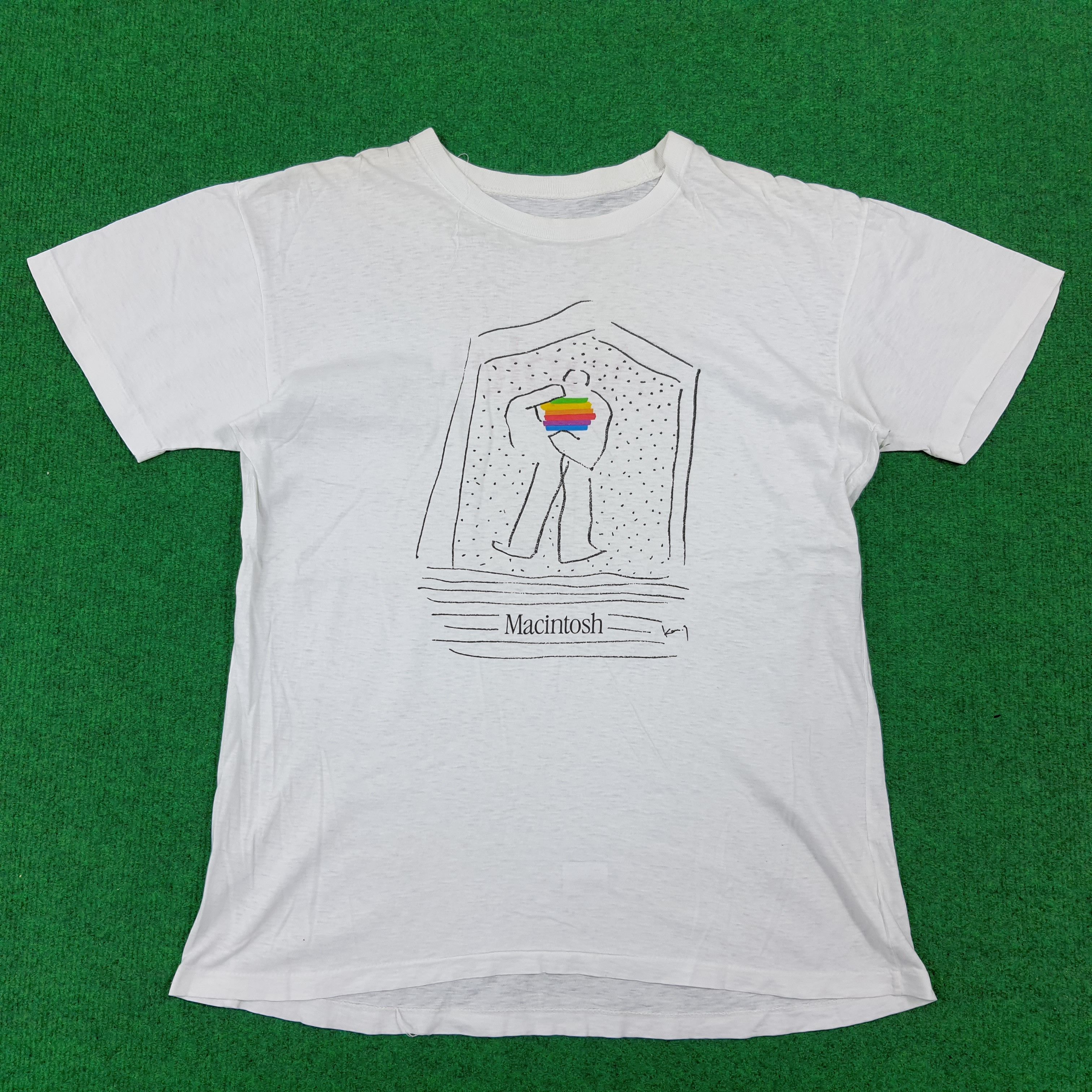 Apple × Vintage Vintage The Macintosh Apple Product Computers Tshirt Size US M / EU 48-50 / 2 - 1 Thumbnail
