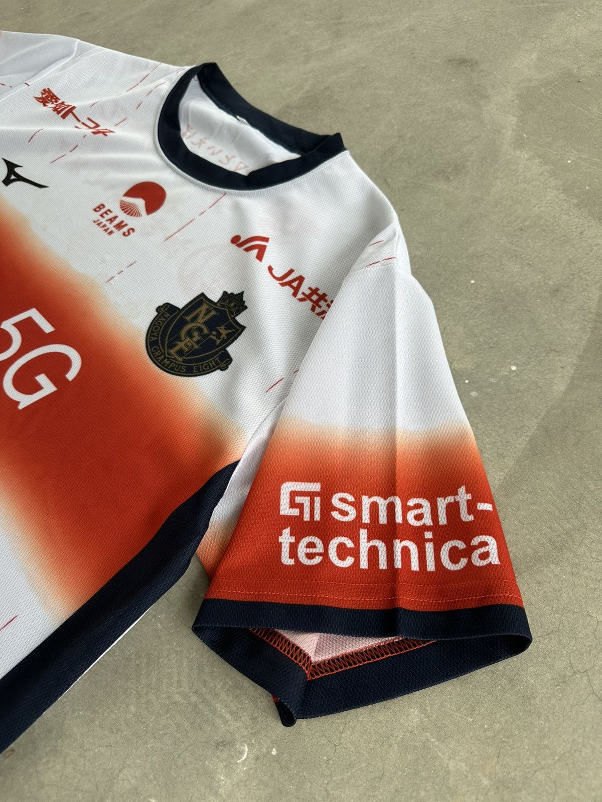Japanese Brand × Mizuno NAGOYA GRAMPUS EIGHT BEAMS JAPAN SUPPORTER AWAY JERSEY Size US L / EU 52-54 / 3 - 4 Thumbnail