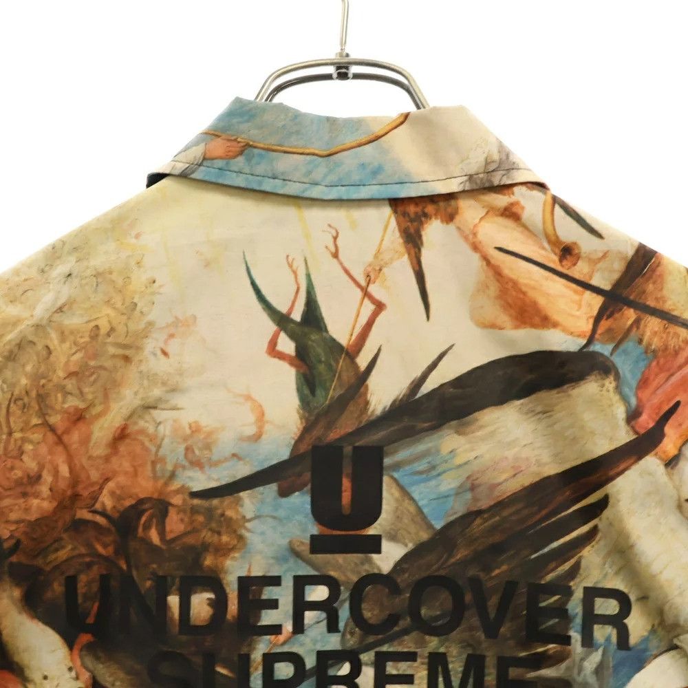 SUPREME 16AW ×UNDERCOVER AW16 Undercover x Supreme 'Coaches' Full Print Collared Jacket