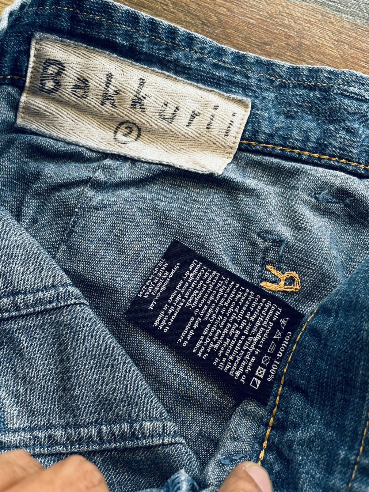 45rpm × Japanese Brand × Vintage 45rpm Studio Japan Flare Jeans Pants Size US 37 - 5 Thumbnail