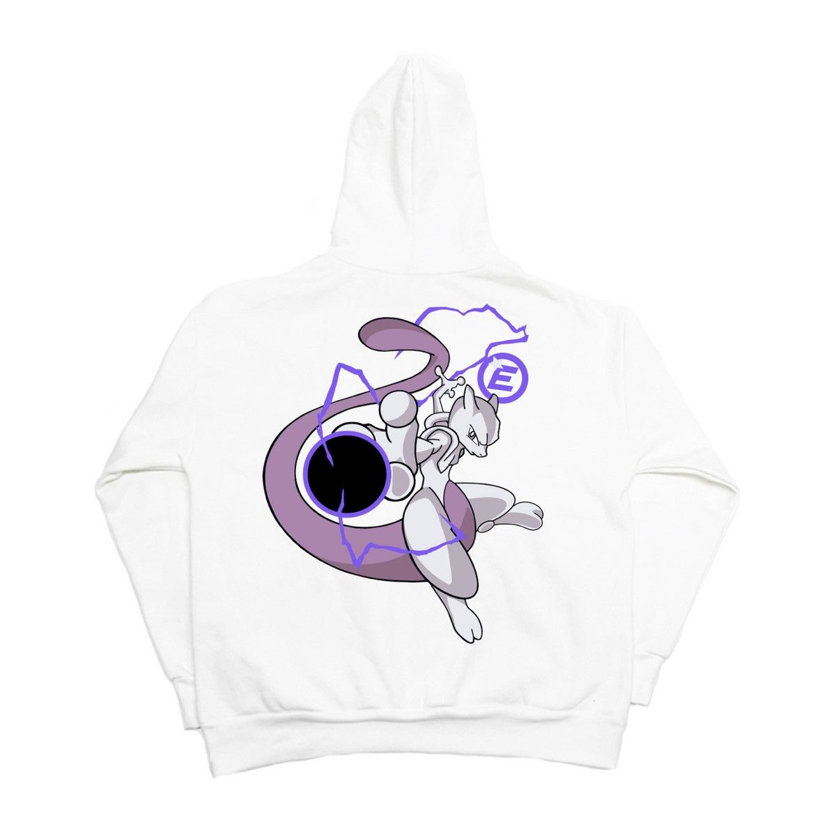 Ecosys Ecosys Mewtwo Pokemon Hoodie - White Size US L / EU 52-54 / 3 - 1 Thumbnail