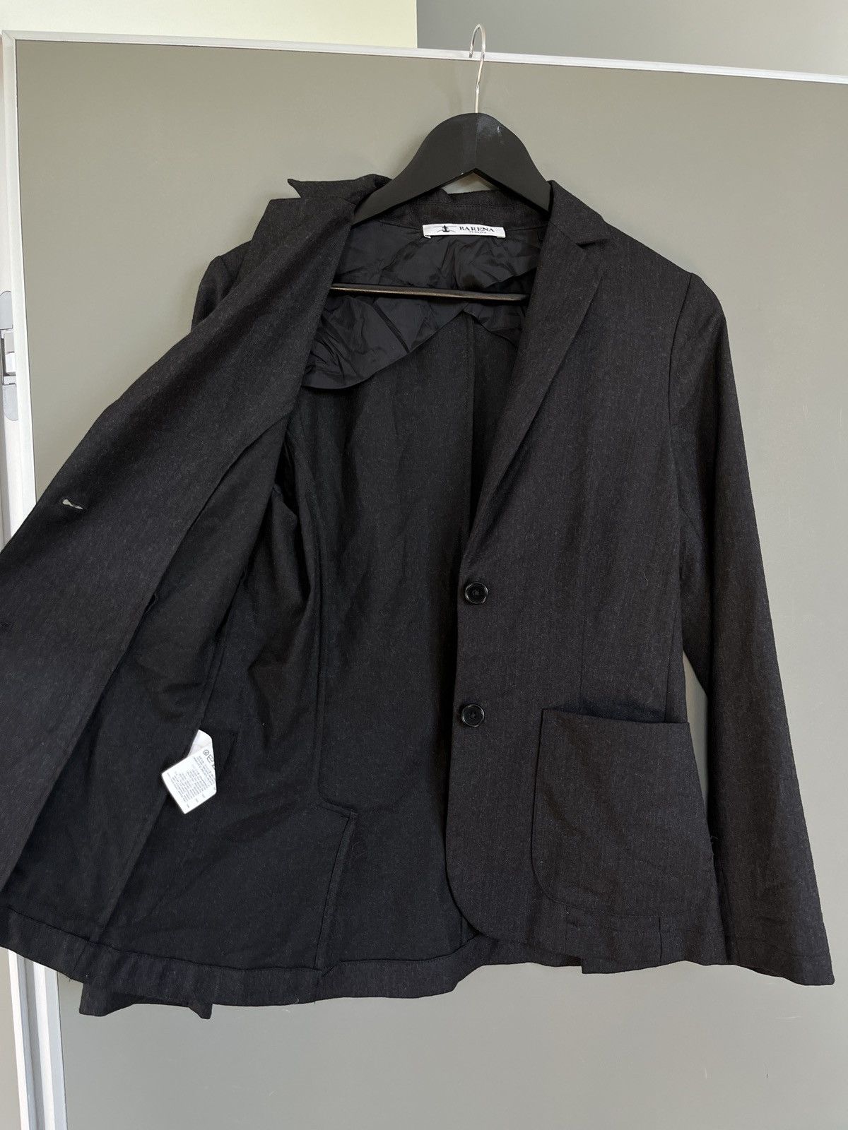 Barena × Barena Venezia Barena Venezia Wool Casual Wool Black Simple Blazer Jacket Size M / US 6-8 / IT 42-44 - 11 Thumbnail