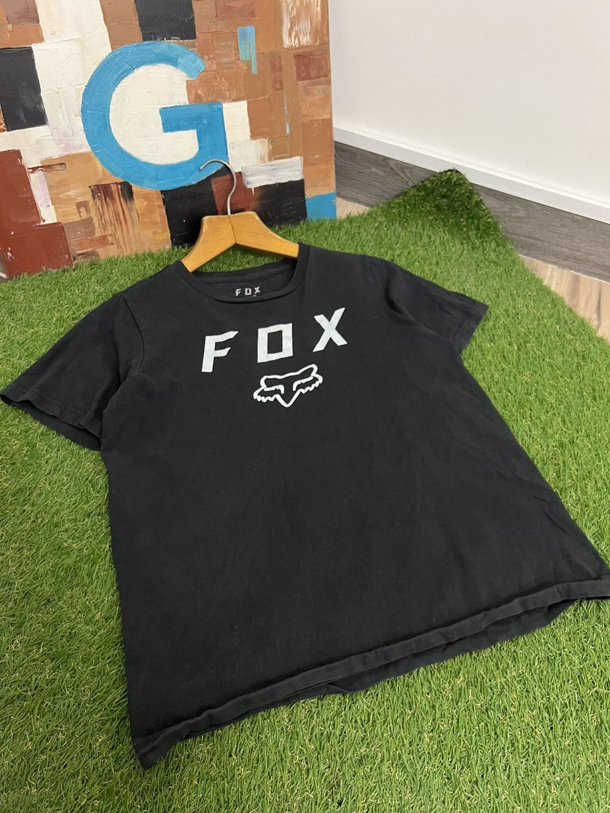 Fox Racing × Vintage Crazy vintage y2k black fox racing t-shirt Size S / US 4 / IT 40 - 4 Thumbnail