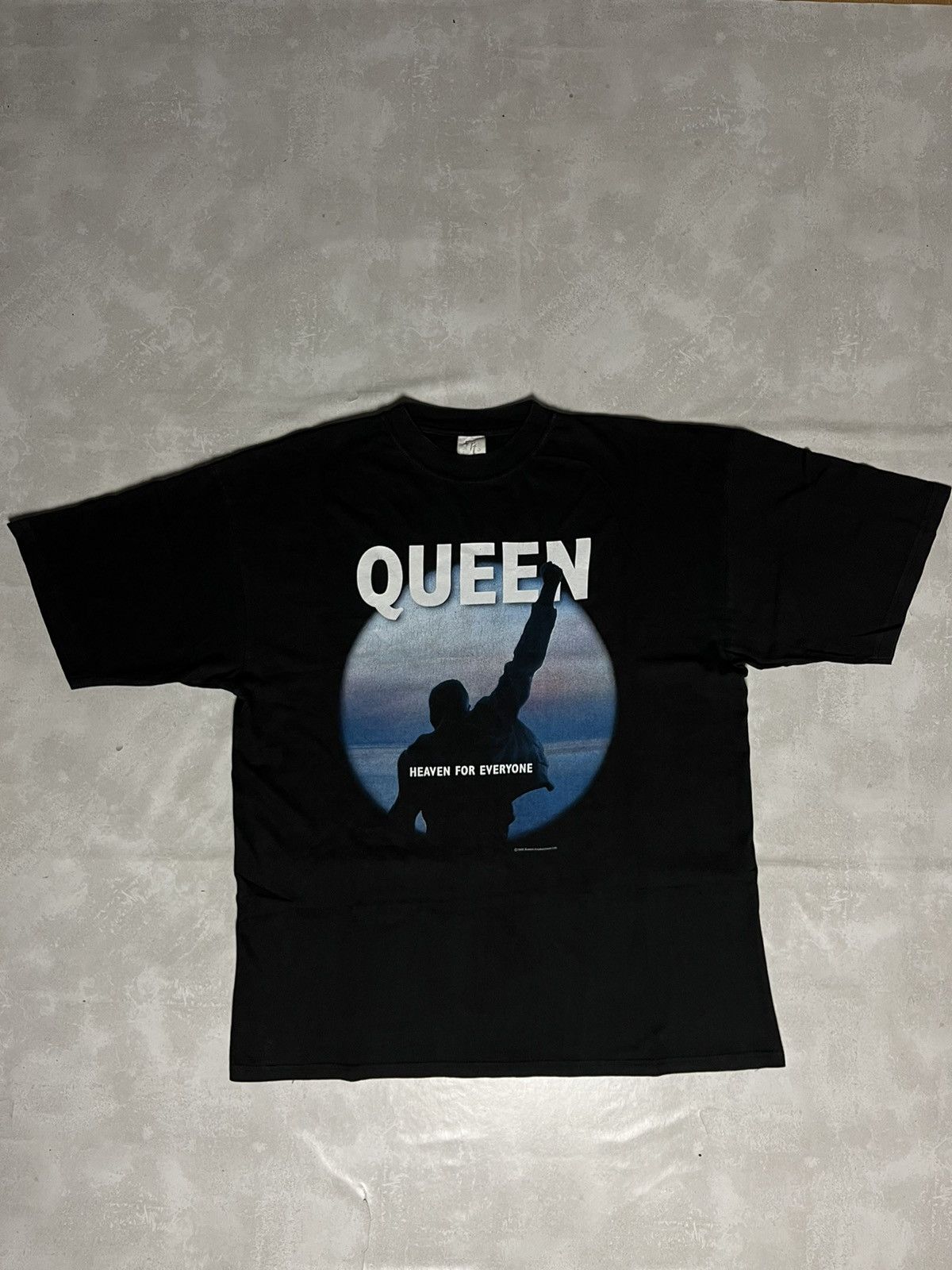 Band Tees × Vintage Vintage 1995 Queen Tee Heaven for Everyone Tour Tee Size US XL / EU 56 / 4 - 1 Thumbnail