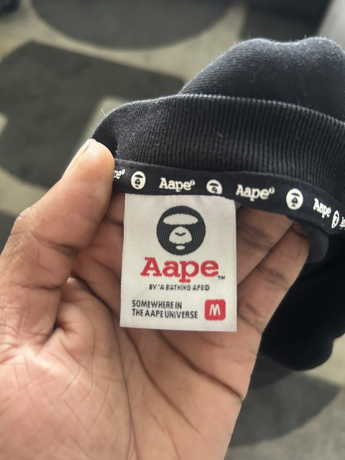 Aape Black babe, long sleeve Size US M / EU 48-50 / 2 - 3 Thumbnail