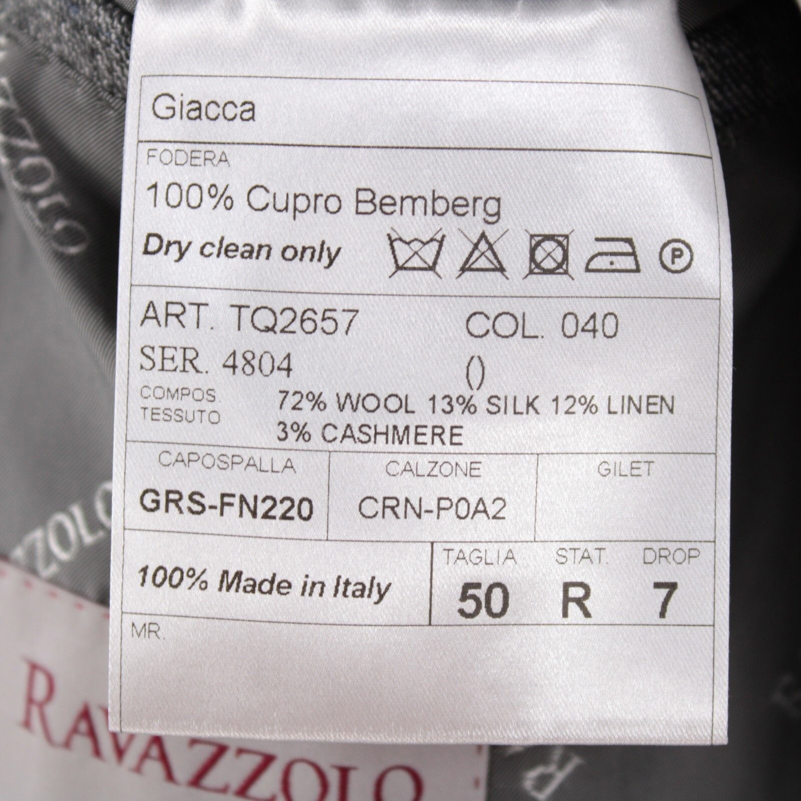 Other Ravazzolo Suit Size US 40 Regular in Gray Size 40R - 9 Thumbnail