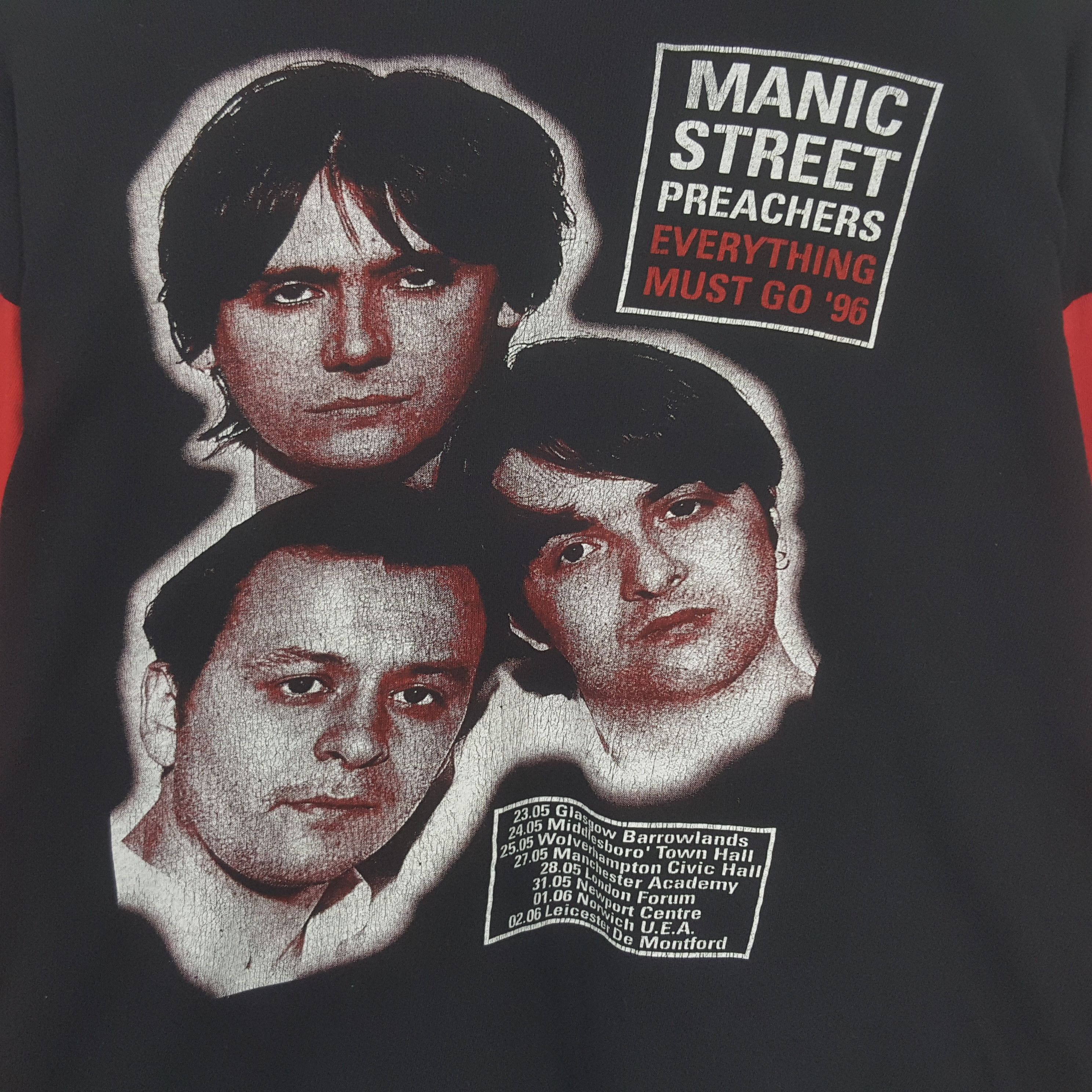 Band Tees Vintage 90’s Manic Street Preachers Tshirt Size US XL / EU 56 / 4 - 4 Thumbnail