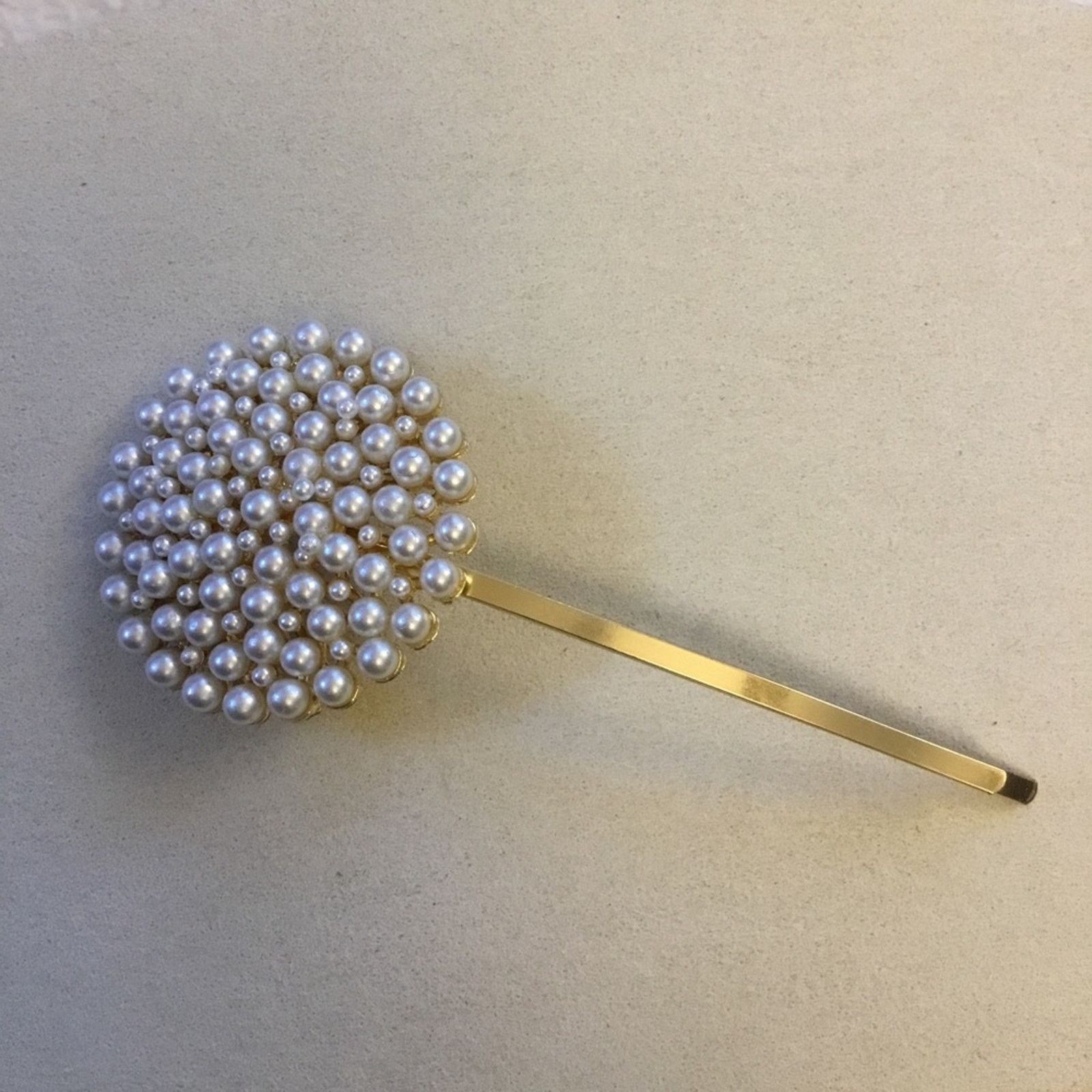 Other Gold Pearled Elegant Style Bobby Pins - Set of 2 Size ONE SIZE - 7 Thumbnail