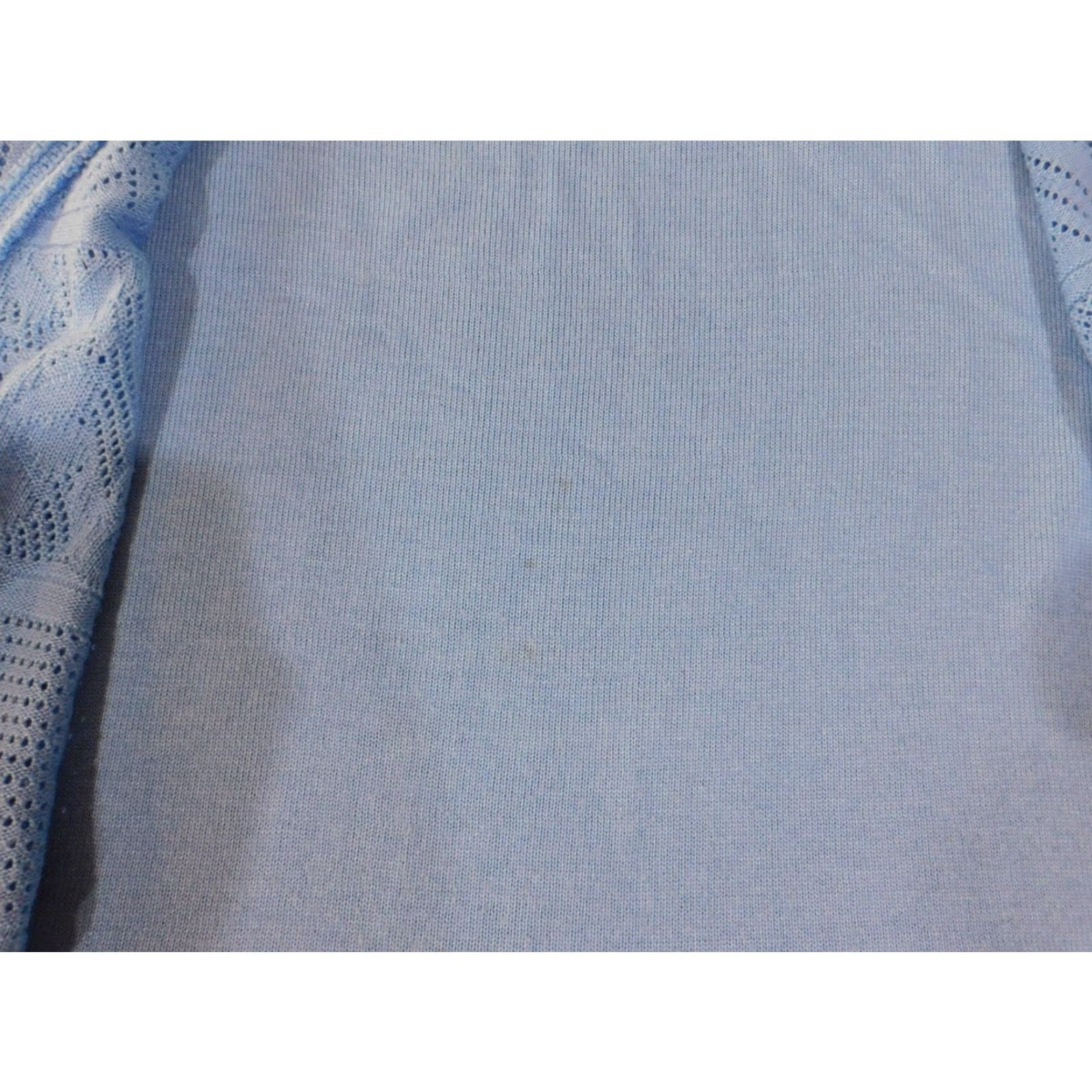 Vintage Alfred Dunner Sweater Large Blue Pullover Raglan Sleeve Knit Crew Neck Casual Womens L Blue Knit Stretch Modern American Vintage? No Size L / US 10 / IT 46 - 6 Thumbnail