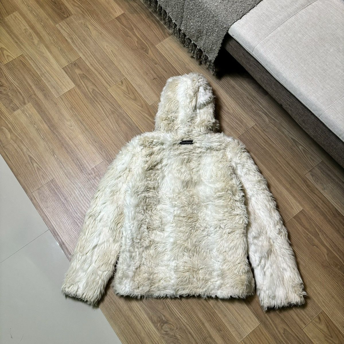 If Six Was Nine × Le Grande Bleu (L.G.B.) Rodeo crowns Fur faux jacket IfSixWasNine LGB Style Size US M / EU 48-50 / 2 - 2 Thumbnail