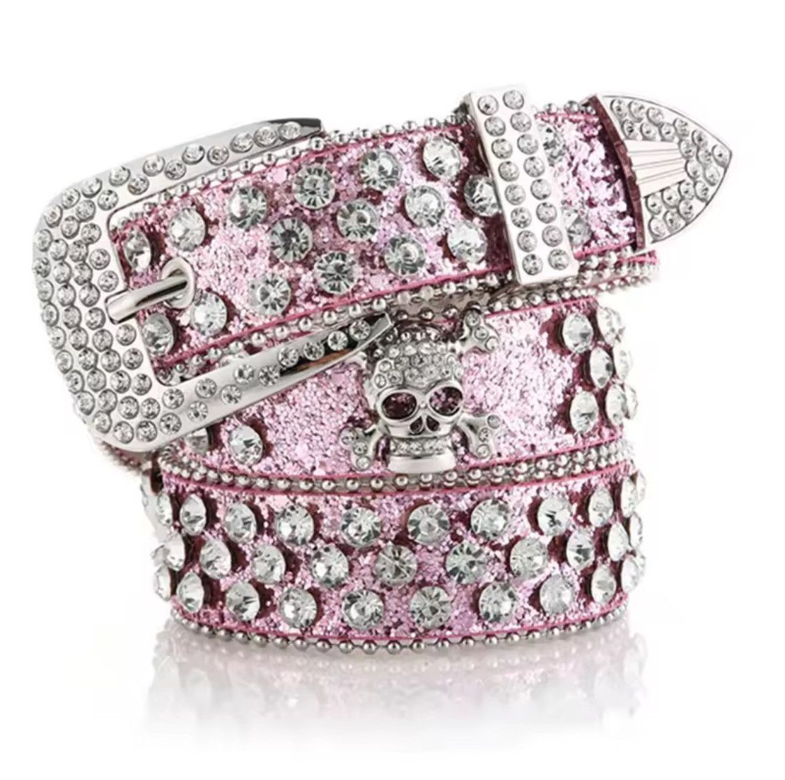 Other Y2K Gothic Subculture Punk Diamond Belt Size ONE SIZE - 5 Thumbnail