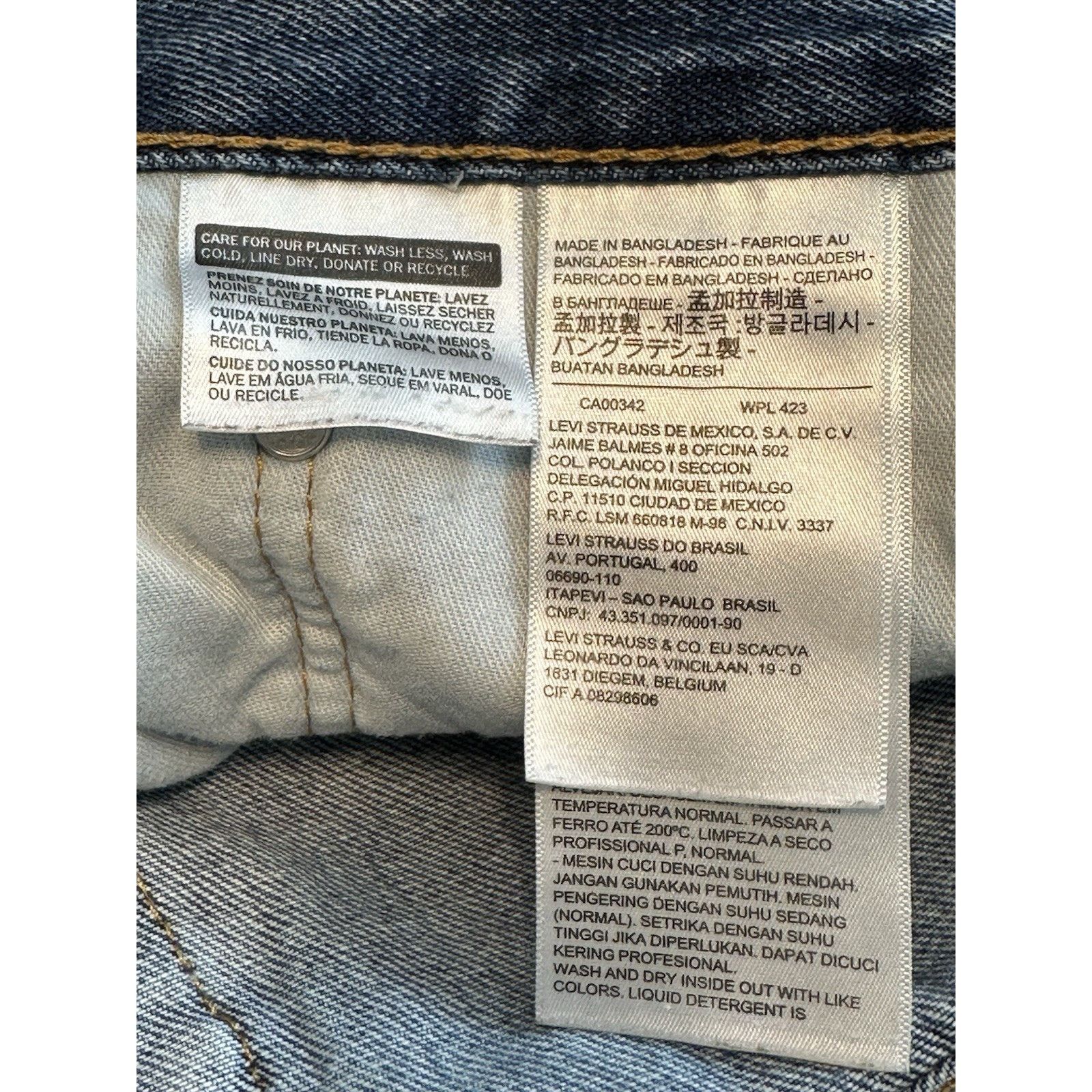 Levi's Levis 550 Jeans 36x30 Blue Med Relaxed Streetware Normcore Size US 36 / EU 52 - 13 Thumbnail