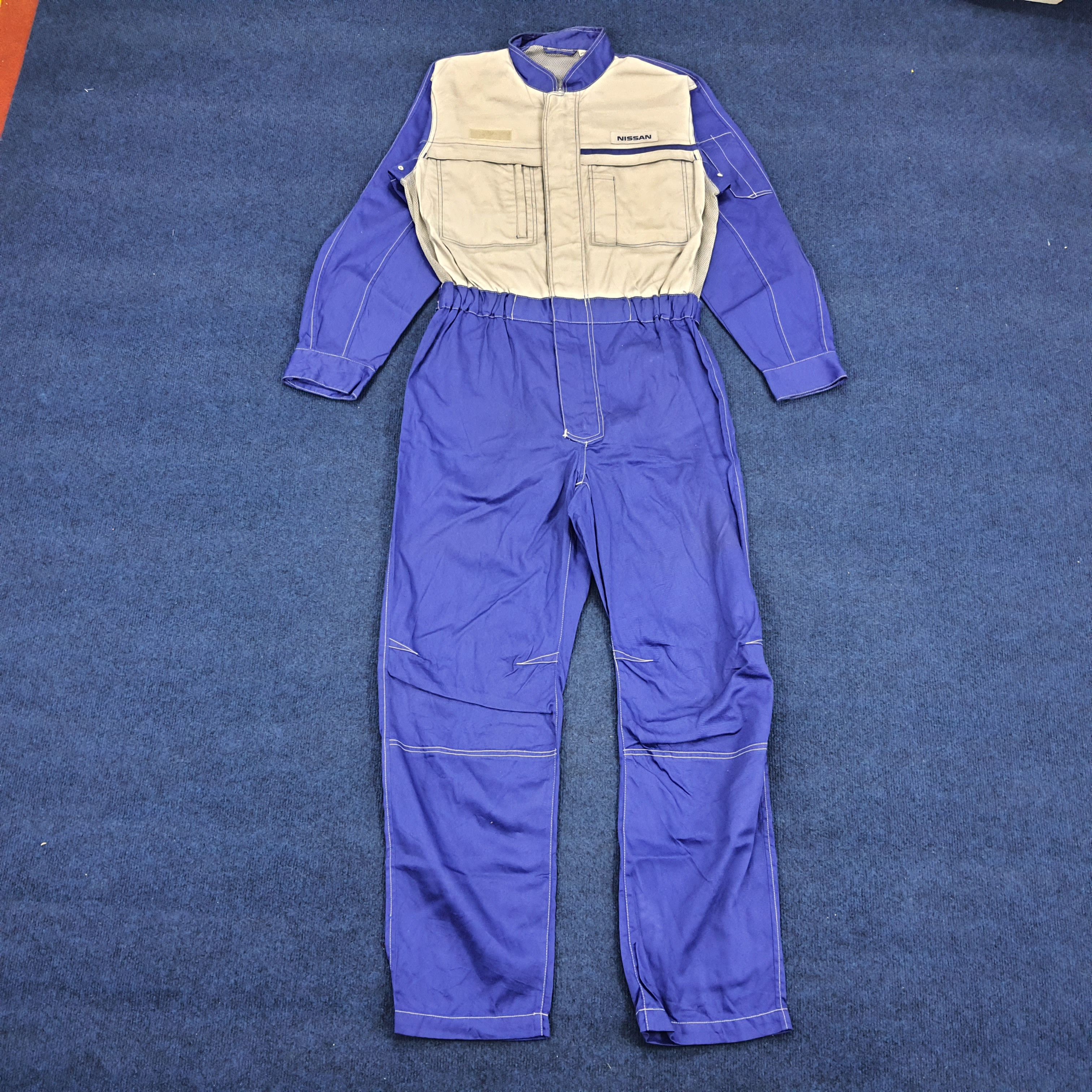 Japanese Brand × Vintage Vintage NISSAN Racing Team Japanese Brand Coverall Size US M / EU 48-50 / 2 - 4 Thumbnail