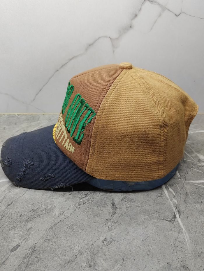 Japanese Brand Vintage Fear No One Distressed Style Cap Hat Size ONE SIZE - 4 Thumbnail