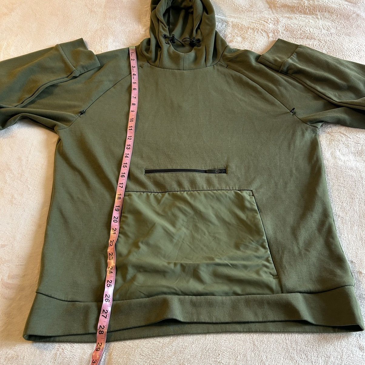 Other Backcountry green pullover hoodie vented zippered pockets L Size US L / EU 52-54 / 3 - 10 Thumbnail