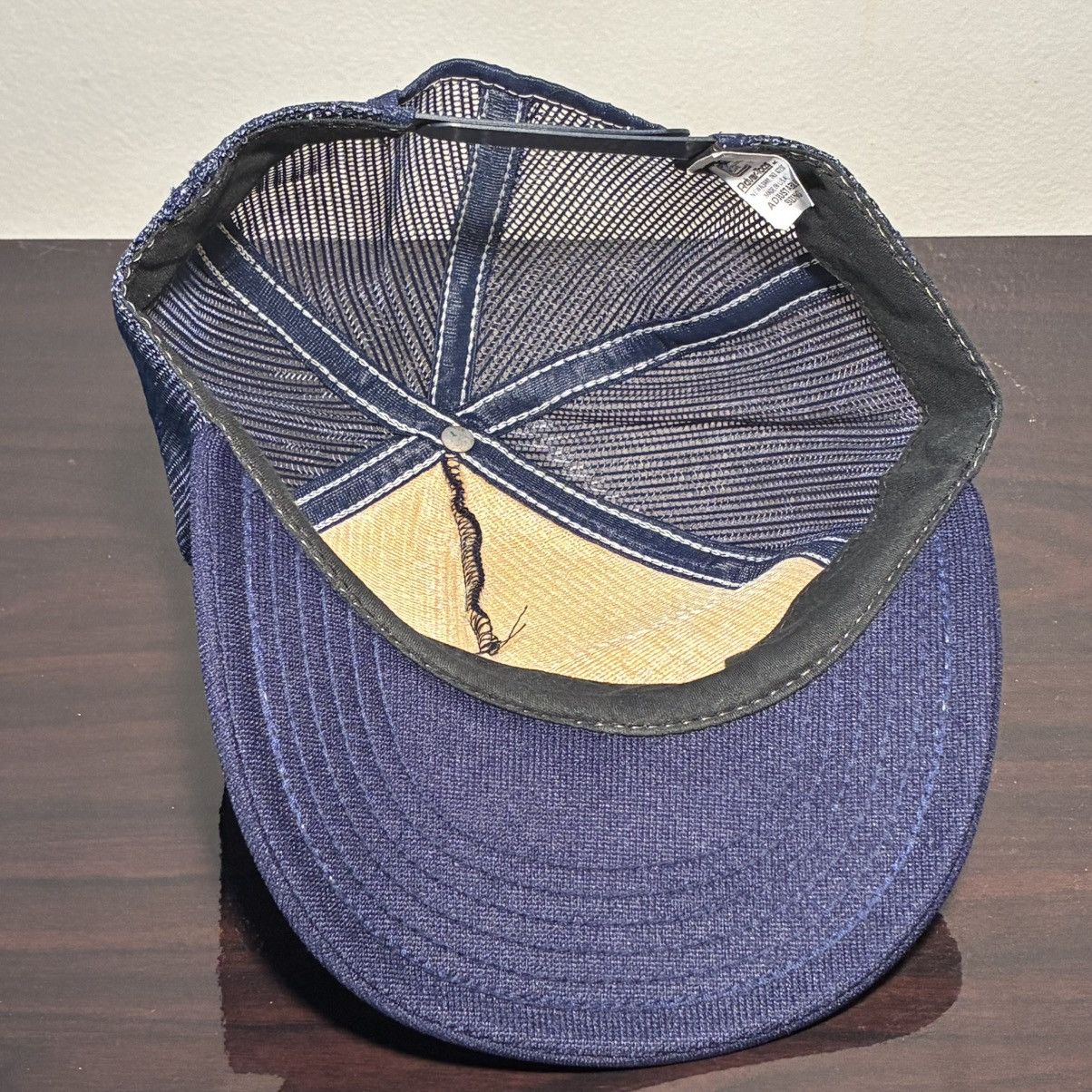 Camel 80s Camel Mud and Monster navy mesh trucker hat Size ONE SIZE - 5 Thumbnail