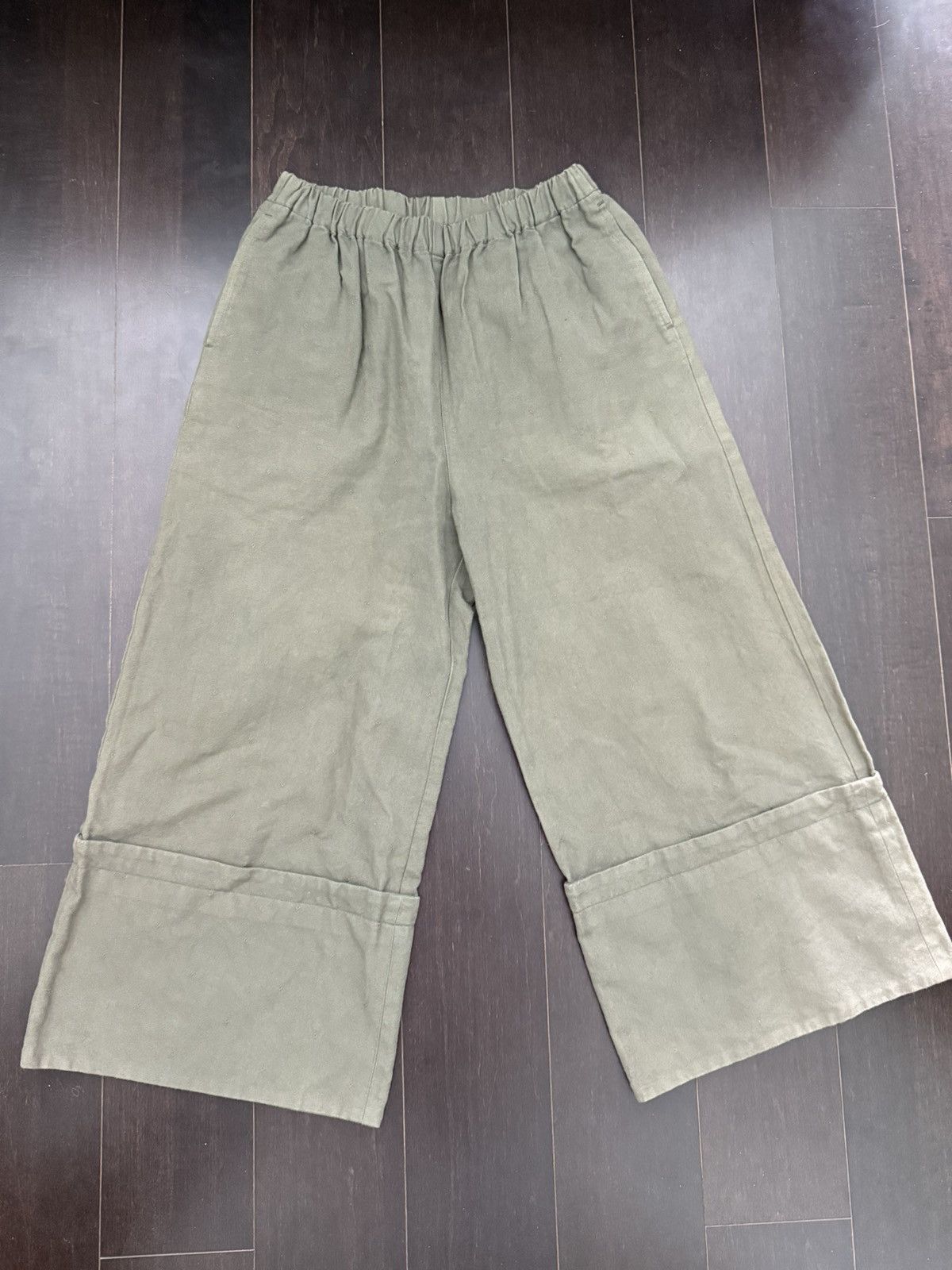 Comme des Garcons Tao Cropped Wide Pants Size US 30 / EU 46 - 1 Thumbnail