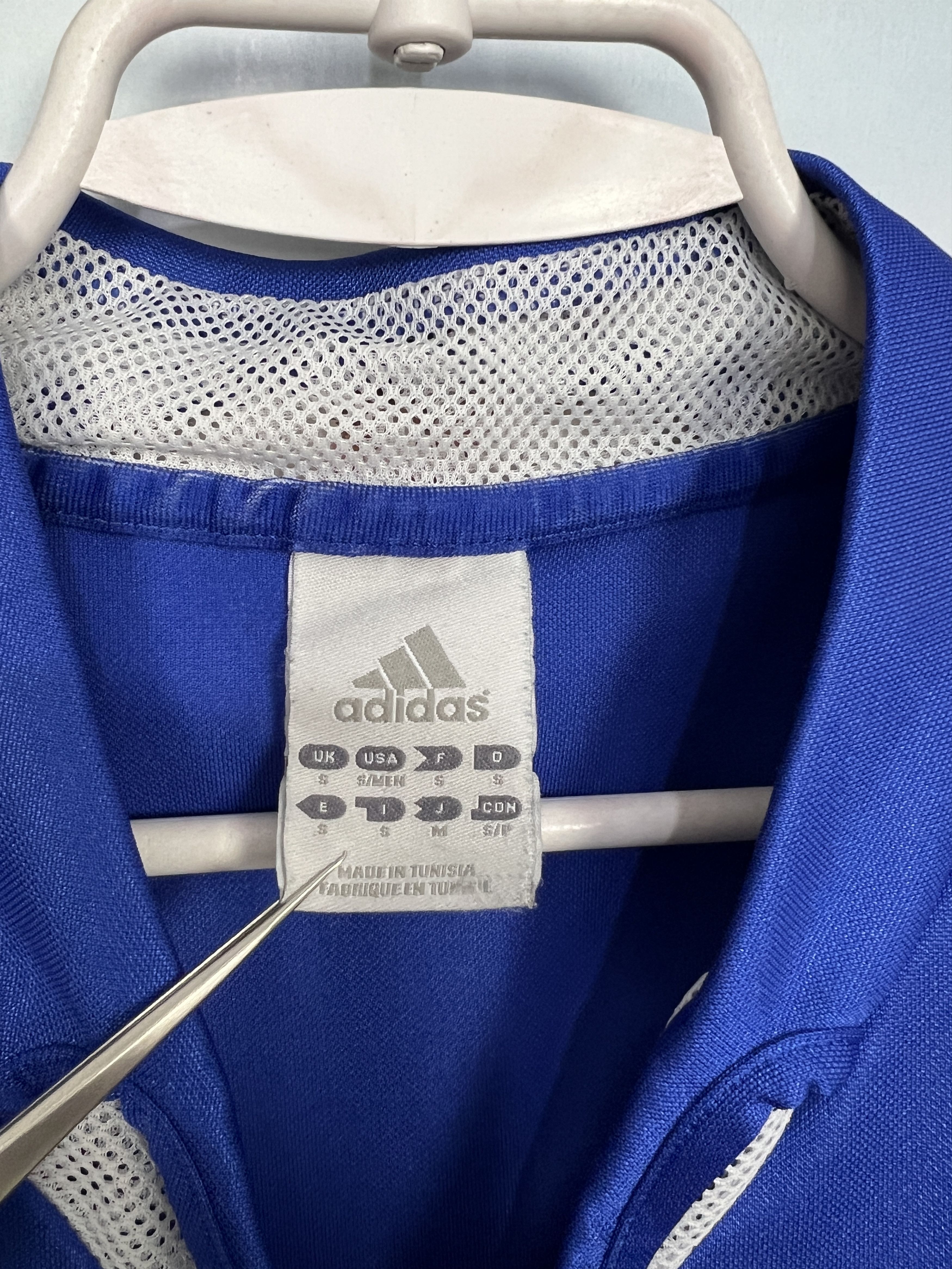 Adidas FC Schalke 04 Home football shirt 2004 Soccer Jersey Trikot Size US S / EU 44-46 / 1 - 7 Thumbnail