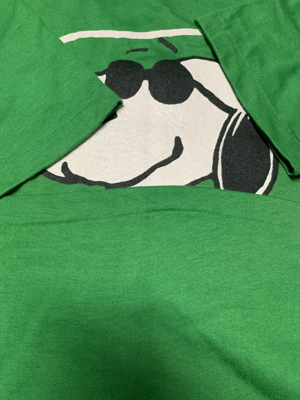 Vintage 🍀 VTG 70’s SNOOPY “JOE IRISH” by Artex Size US L / EU 52-54 / 3 - 6 Thumbnail