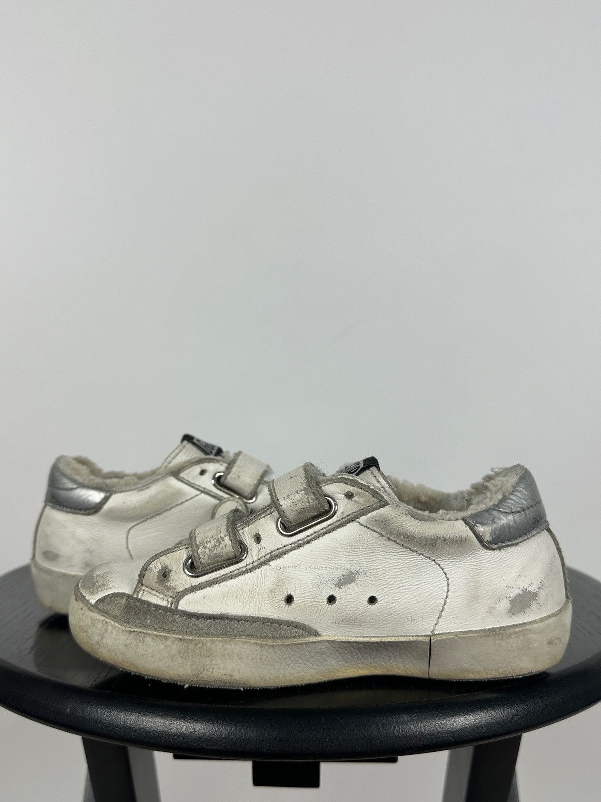 Golden Goose Kids Golden Goose GGDB Superstar Leather Sneakers Size US 4 / IT 34 - 9 Thumbnail