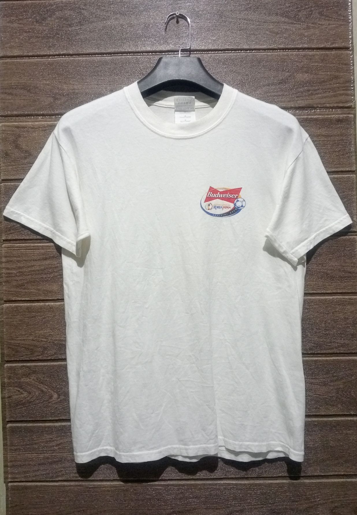 Budweiser Vintage Y2K Fifa World Cup Korea Japan / BudweiserTee Size US M / EU 48-50 / 2 - 2 Thumbnail