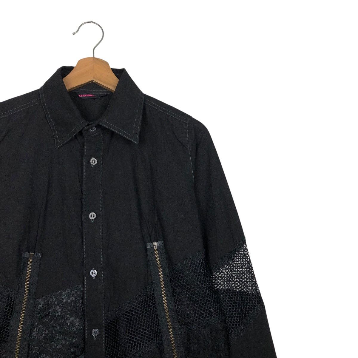 Japanese Brand 📌Punk Design Shirt Jacket Button Algonquins Over Design Size US M / EU 48-50 / 2 - 7 Thumbnail