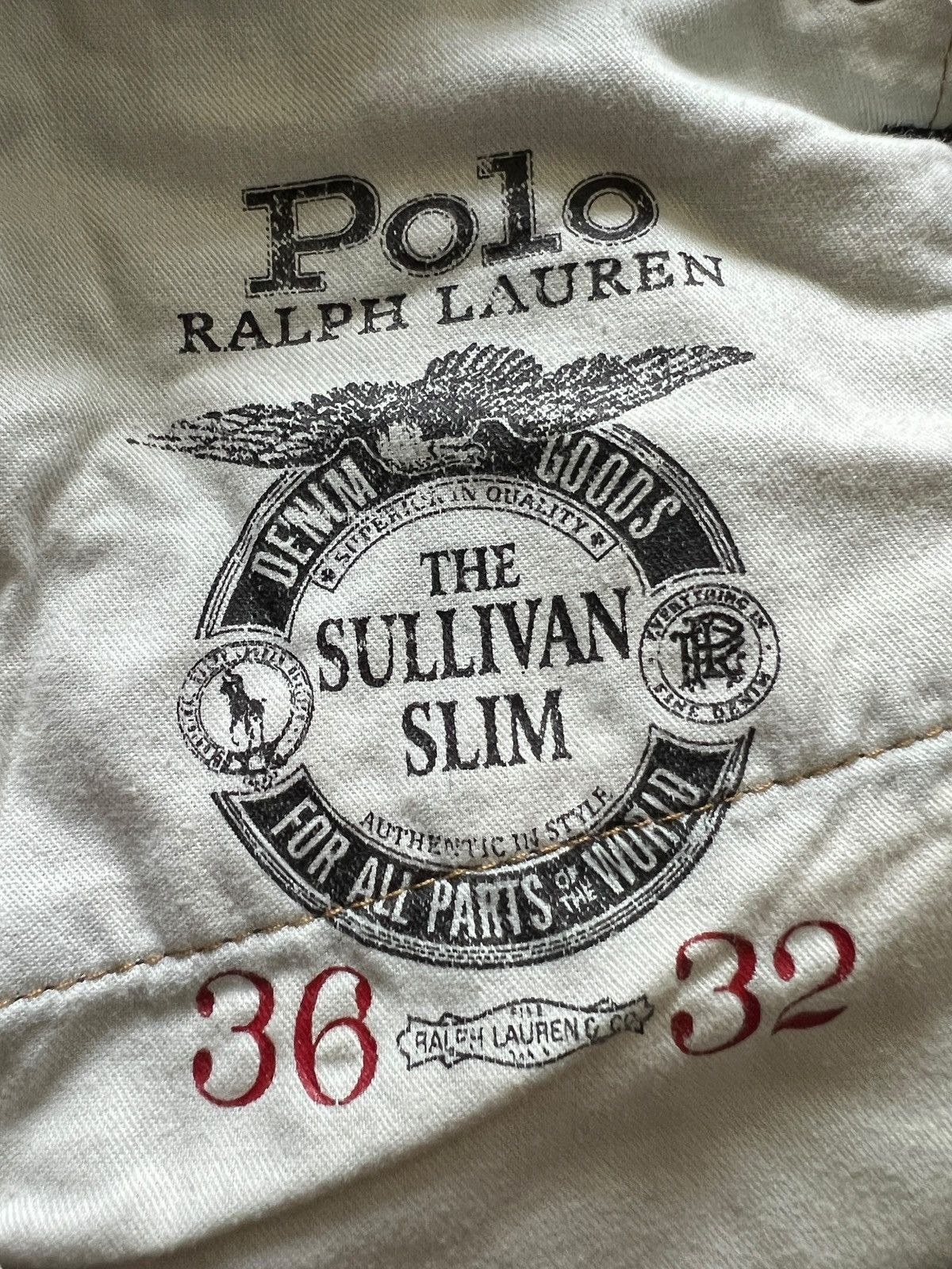 Polo Ralph Lauren Polo Ralph Lauren ‘The Sullivan Slim” Distressed Jeans Size US 36 / EU 52 - 14 Thumbnail
