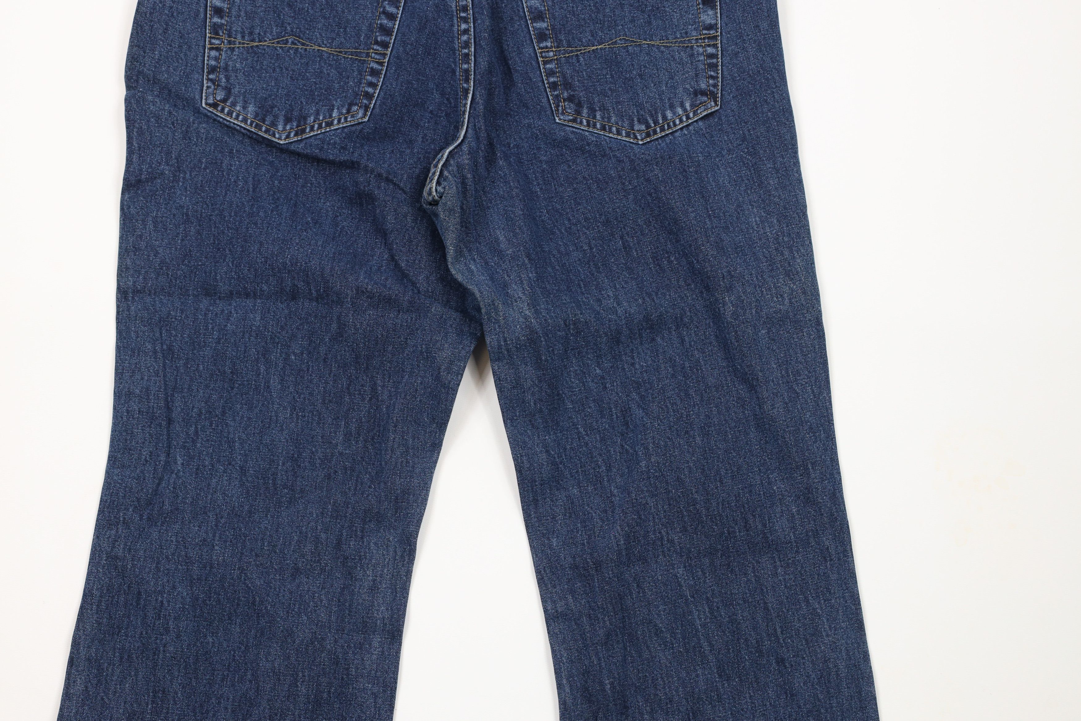 Esprit × Vintage Vintage 90s Y2K Esprit Wide Leg Denim Jeans Blue Cotton Size 28" / US 6 / IT 42 - 9 Thumbnail