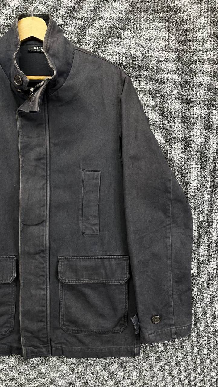 A.P.C. Vintage A.P.C. Bondage Multi Pocket Luxury Zip Up Jacket Size US M / EU 48-50 / 2 - 4 Thumbnail