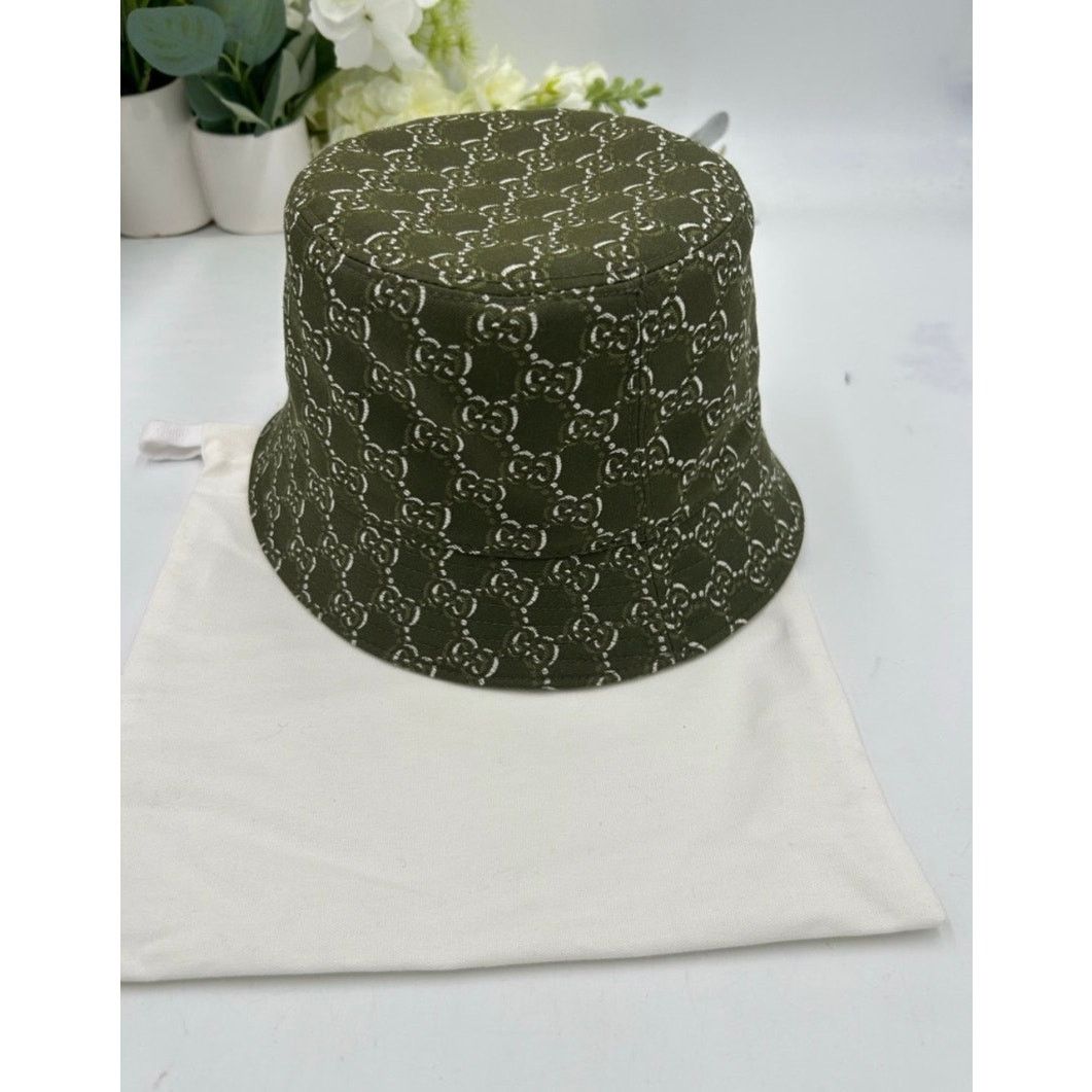 Gucci Men's Gucci, GG shadow jacquard cotton, bucket, hat, size s Size ONE SIZE - 1 Thumbnail