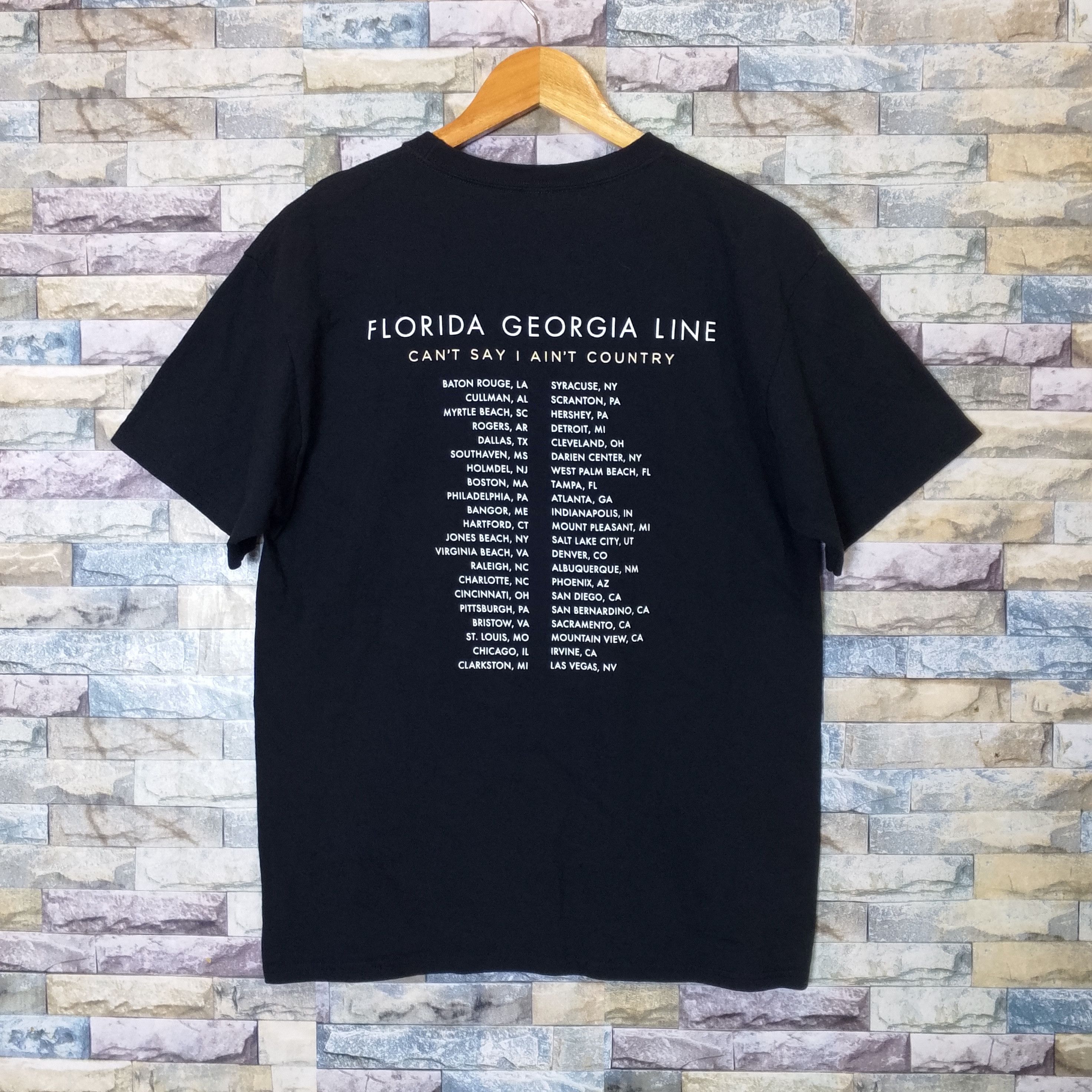 Band Tees Florida Georgia Line Tour Tee Size US M / EU 48-50 / 2 - 2 Thumbnail