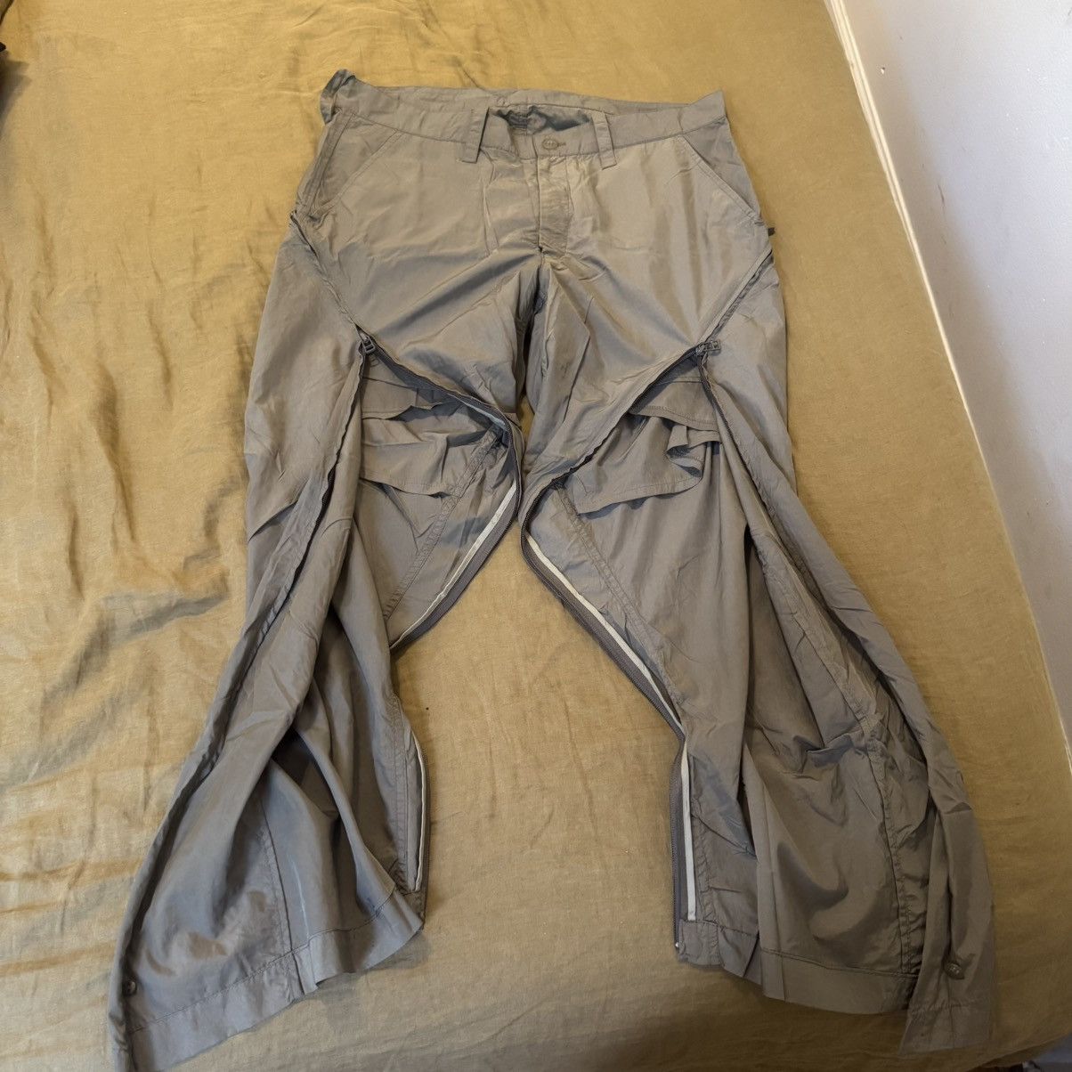 Issey Miyake Issey Miyake Men Zip Up Pants Size US 36 / EU 52 - 3 Thumbnail