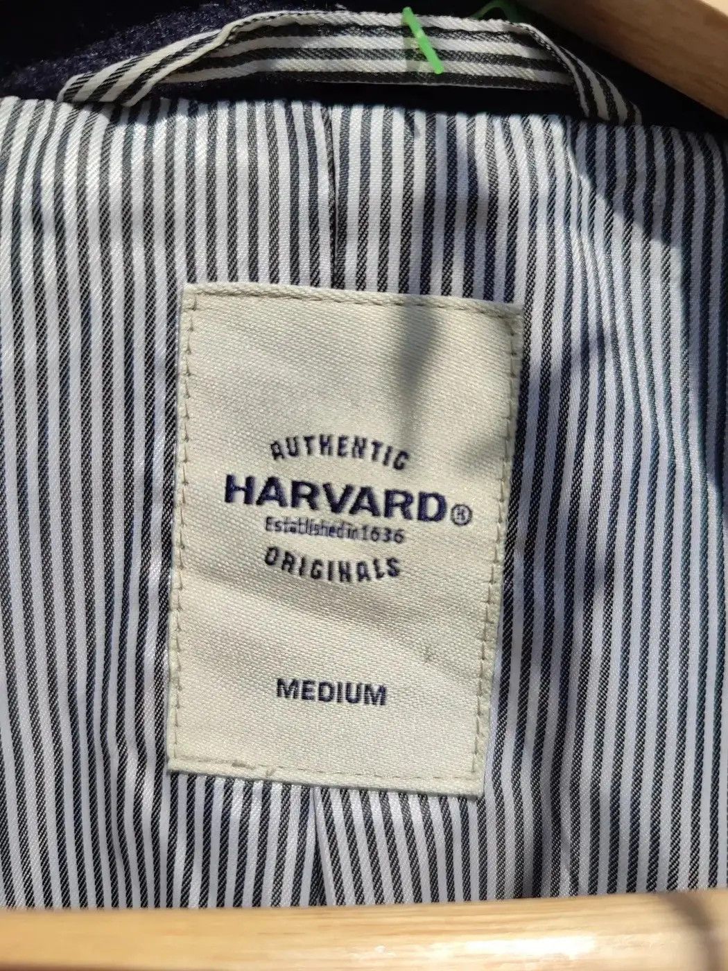 Vintage Vintage Harvard Navy Peacoat – Wool Blend Double Breasted Size US M / EU 48-50 / 2 - 17 Thumbnail