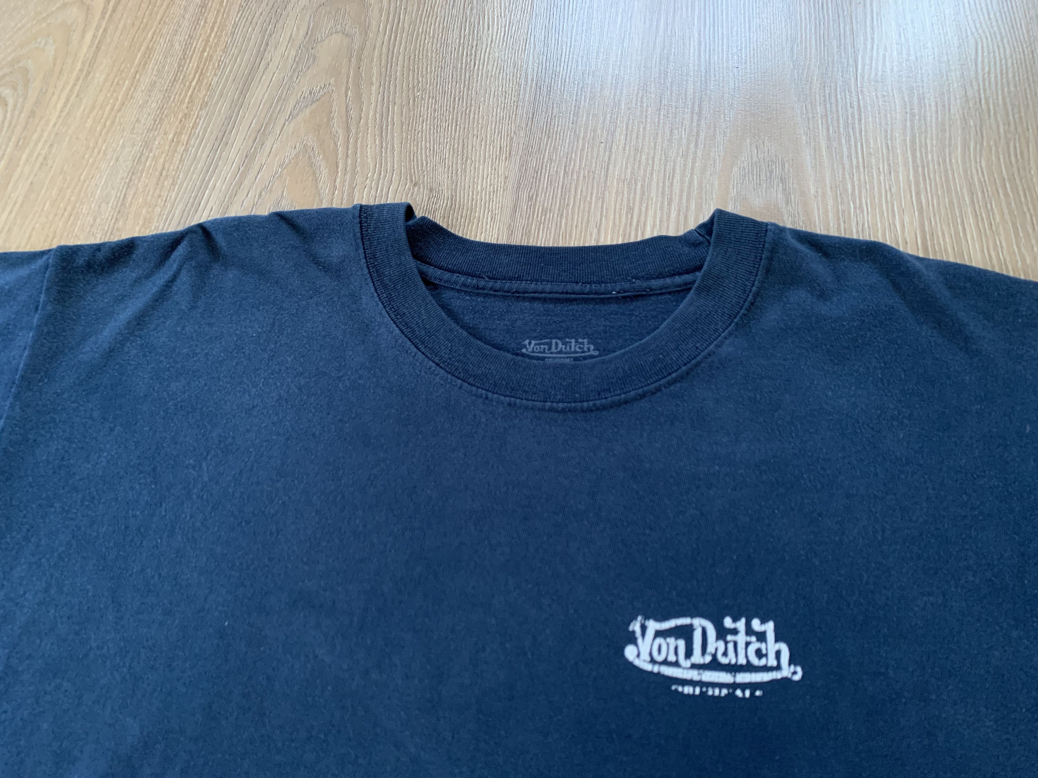 Von Dutch Vintage Von Dutch Printed Cotton T-Shirt Size US L / EU 52-54 / 3 - 5 Thumbnail