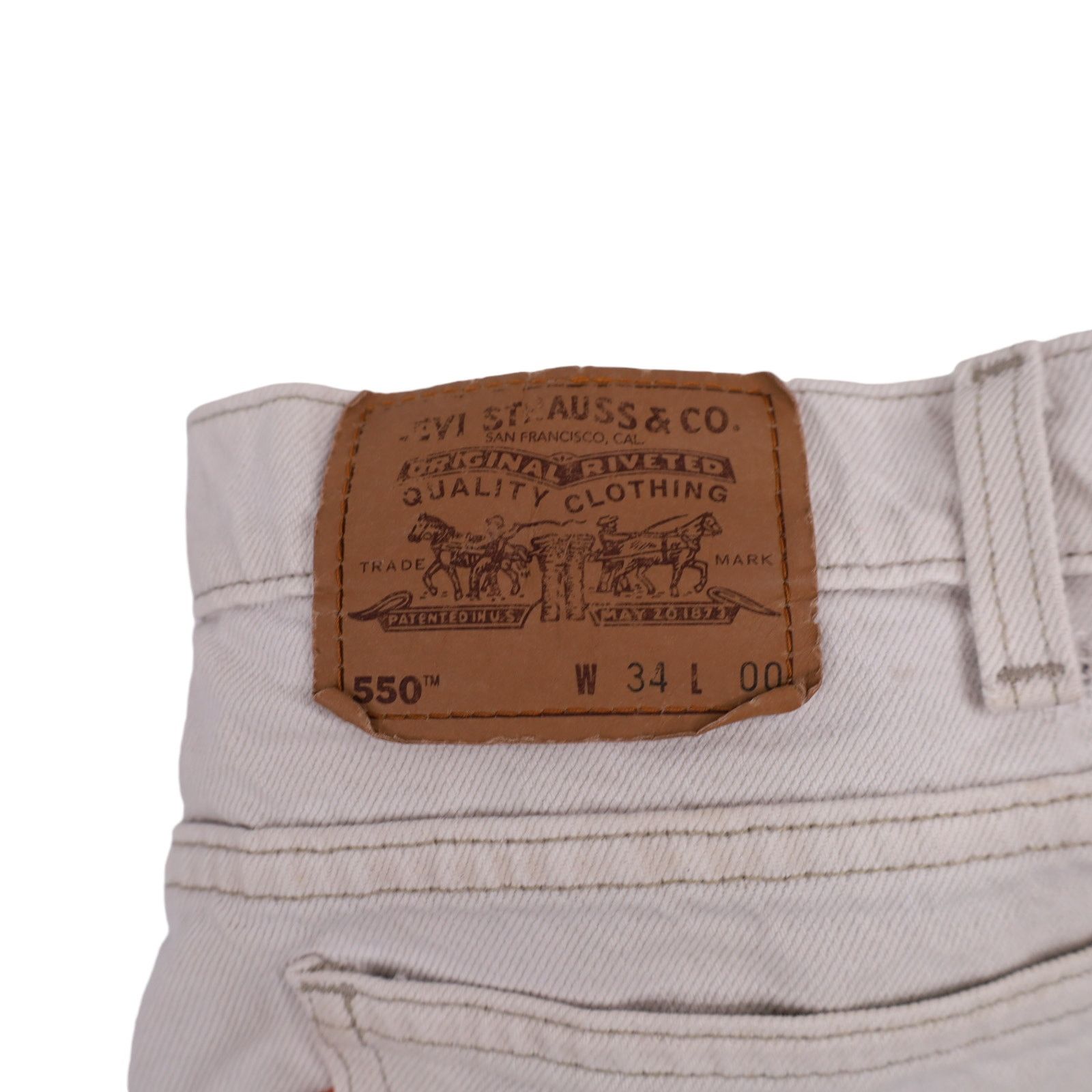 Levi's × Vintage Vintage levis 550 Orange Tab Denim Shorts Size US 34 / EU 50 - 16 Thumbnail