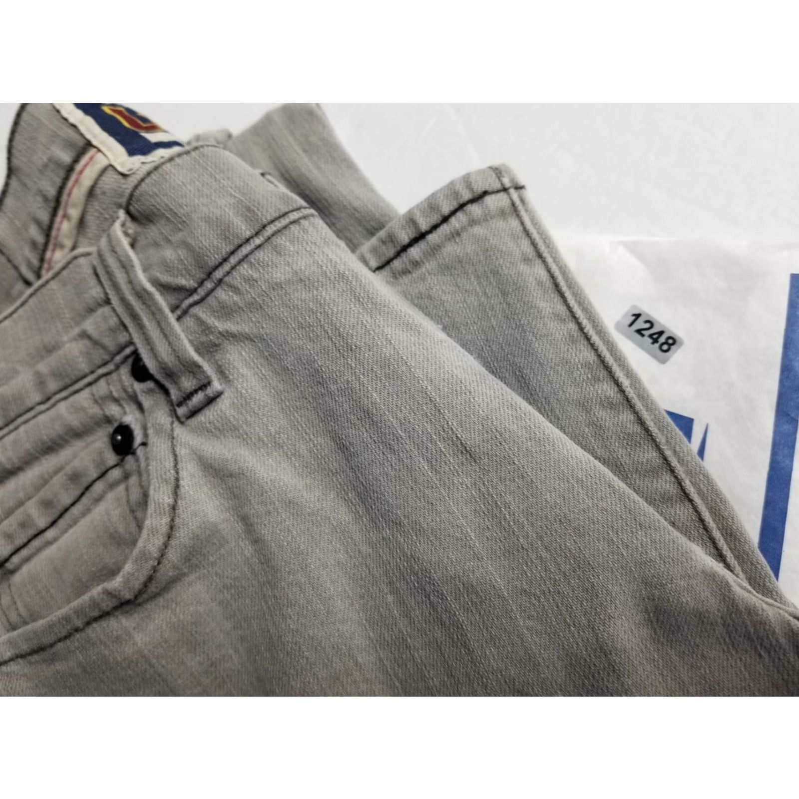 Levi's Levi’s 511 Jeans Men’s 30x32 Gray Medium Wash Denim Skinny Slim 5-Pocket Logo USA 90s City Horse Pattern Size US 30 / EU 46 - 8 Thumbnail