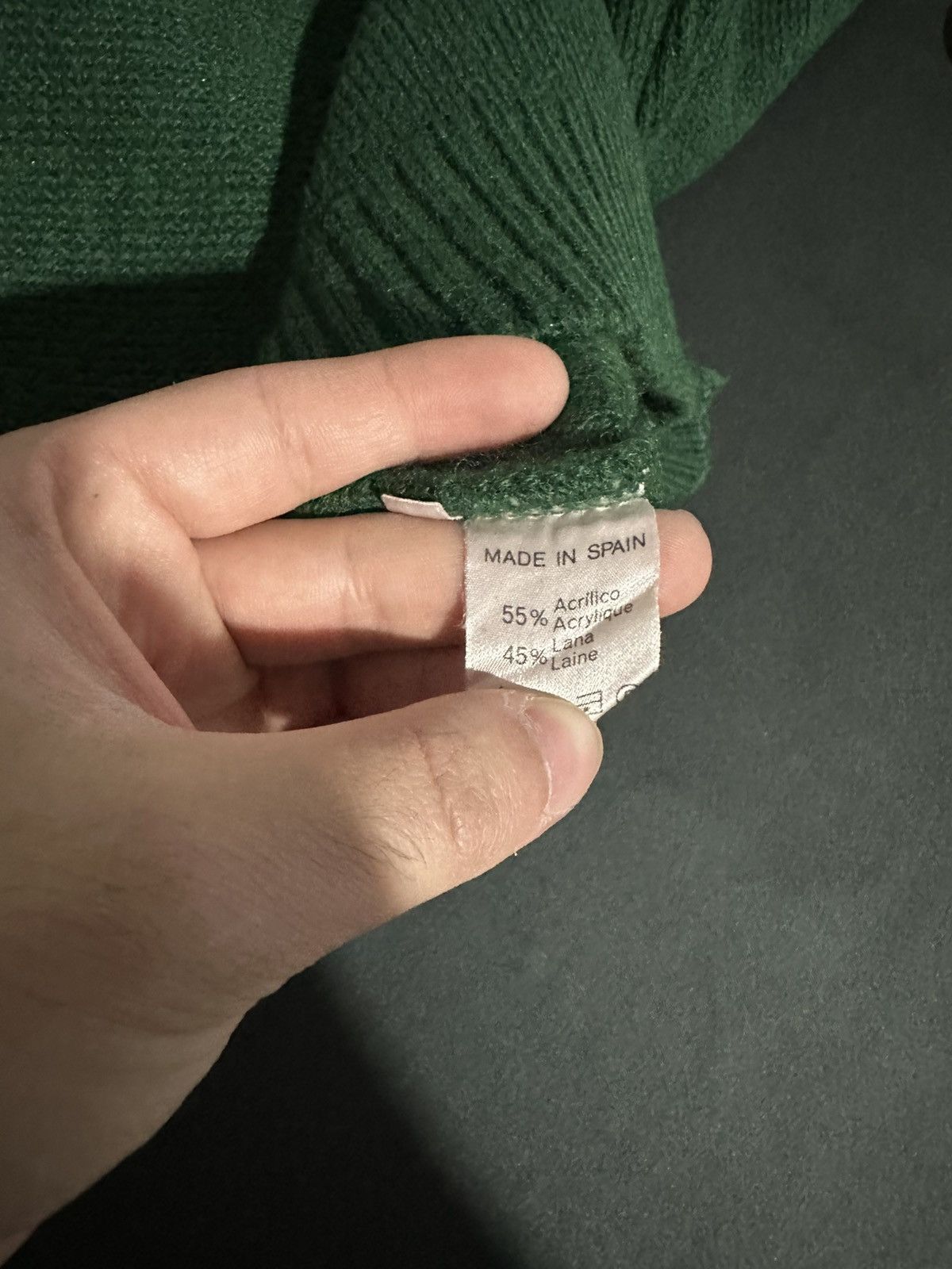Lacoste Lacoste Vintage Argyle Sweater XL | Old Money Y2K Size US S / EU 44-46 / 1 - 12 Thumbnail
