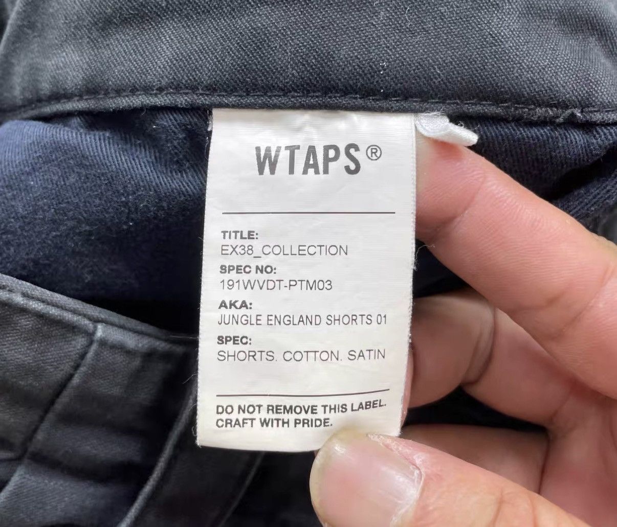 Wtaps WTAPS JUNGLE ENGLAND SHORTS J16 Size US 30 / EU 46 - 7 Thumbnail